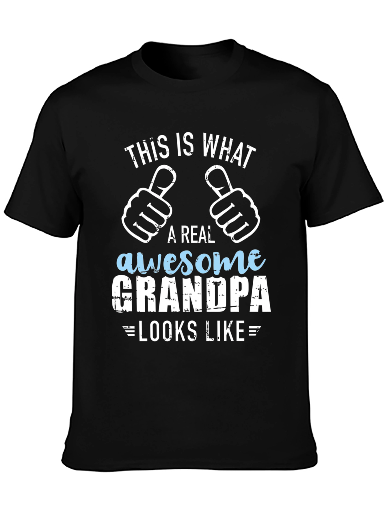 Awesome Grandpa T-Shirt Gift for Grandfathers