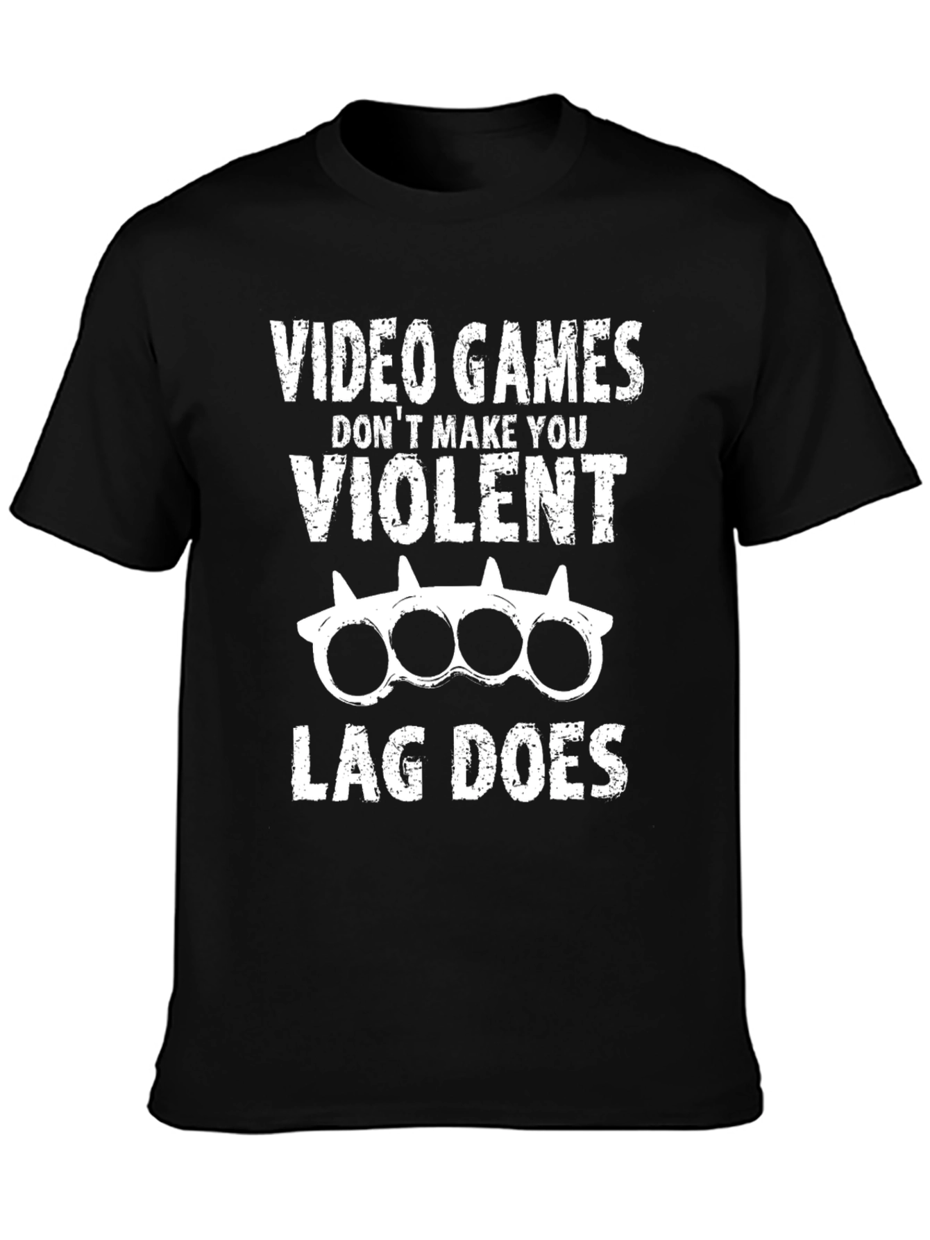 Video Games Lag Does T-Shirt - Funny Gamer Tee