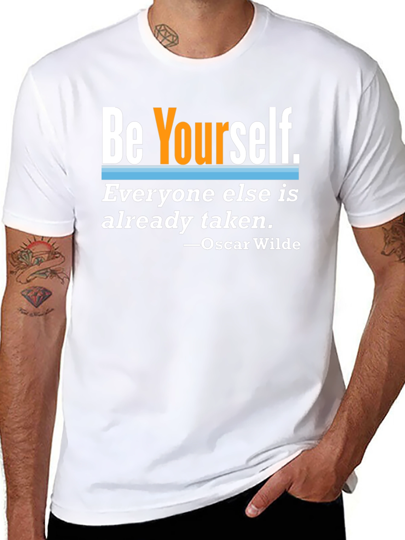 Be Yourself Slogan T-Shirt