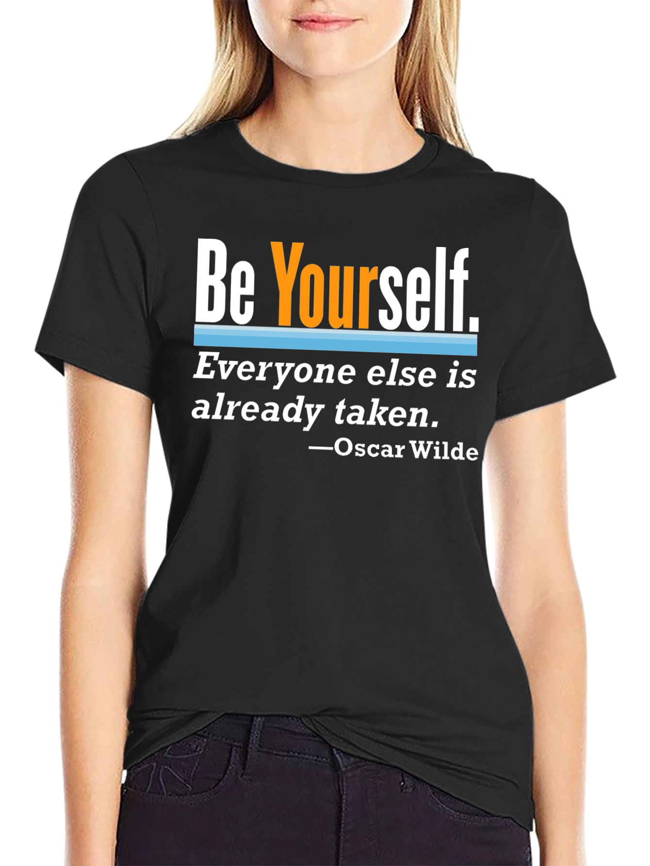 Be Yourself Slogan T-Shirt