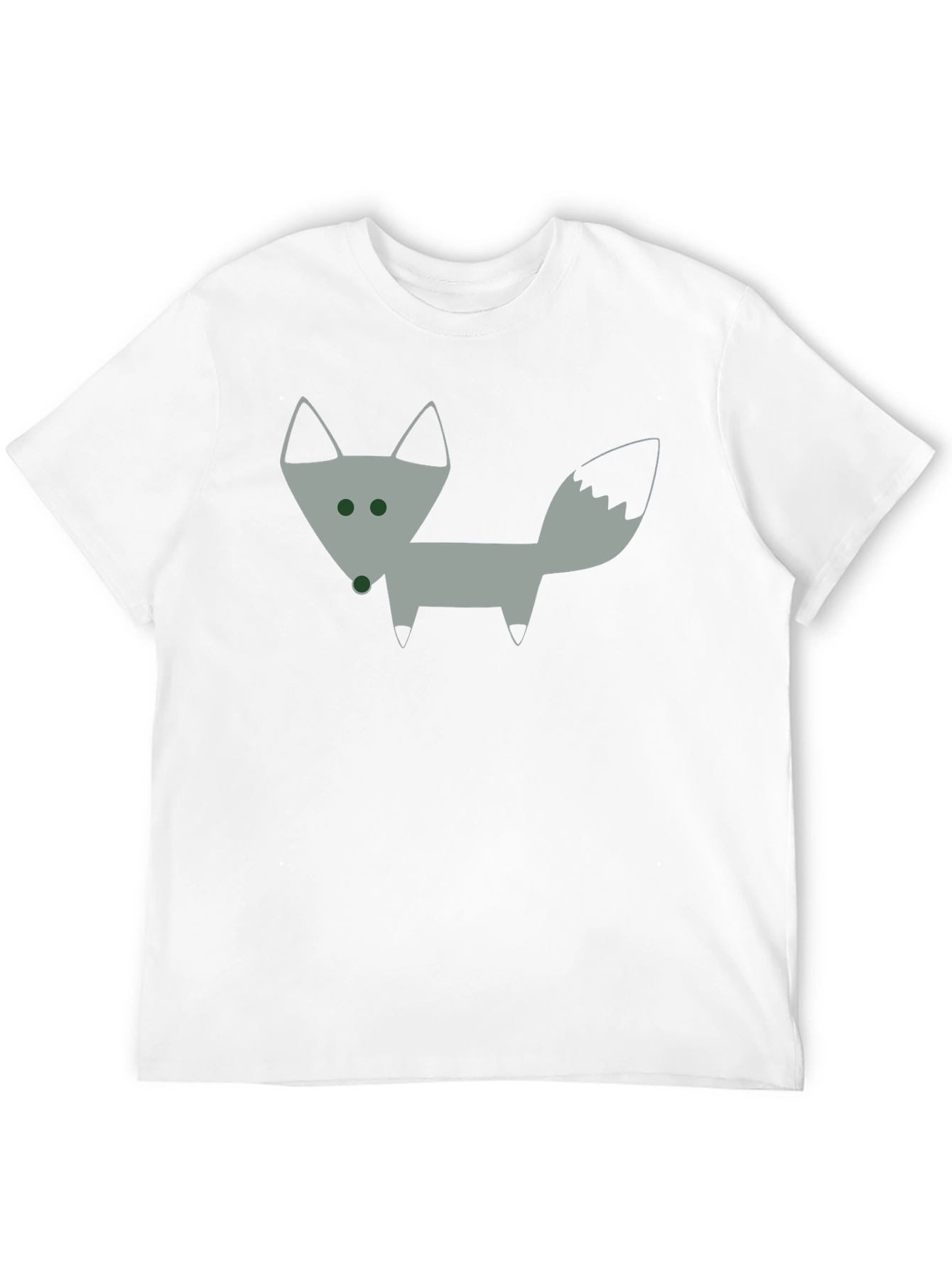 Funky Fox Graphic T-Shirt - Black