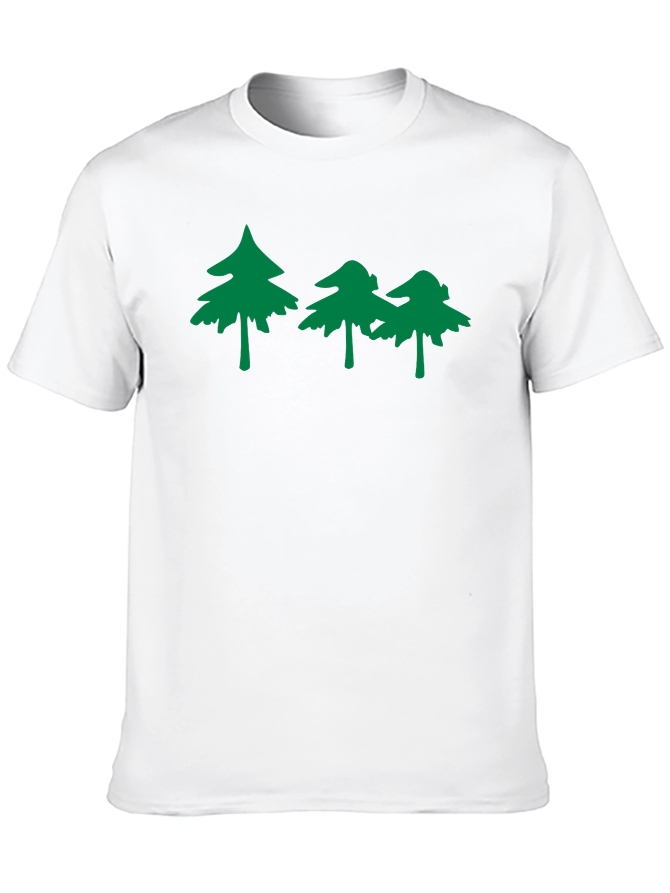 Nature Inspired Graphic Tee - Black