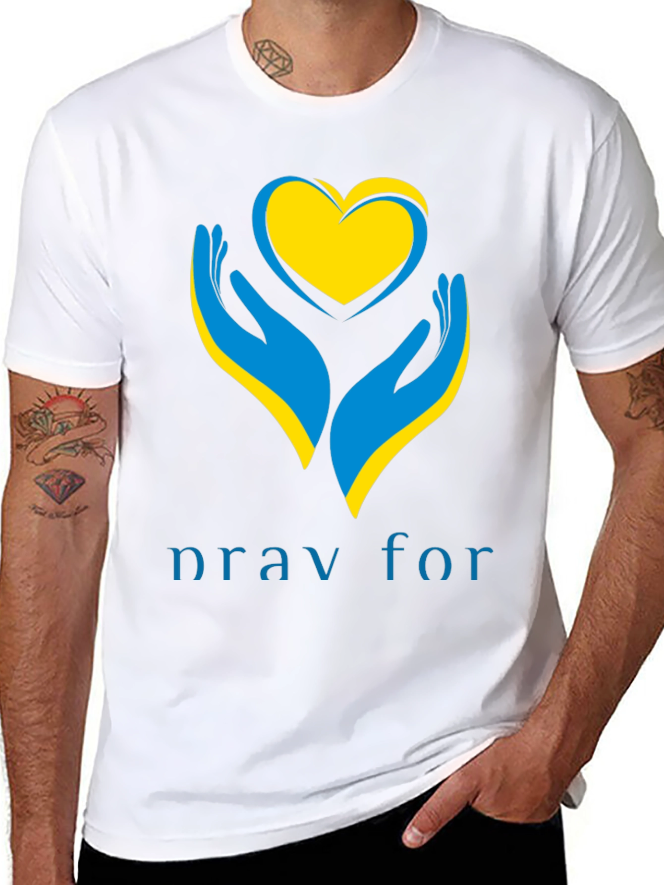 Pray for Ukraine T-Shirt