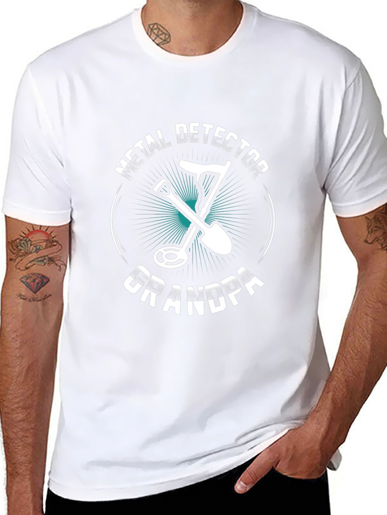 Metal Detector Grandpa T-Shirt