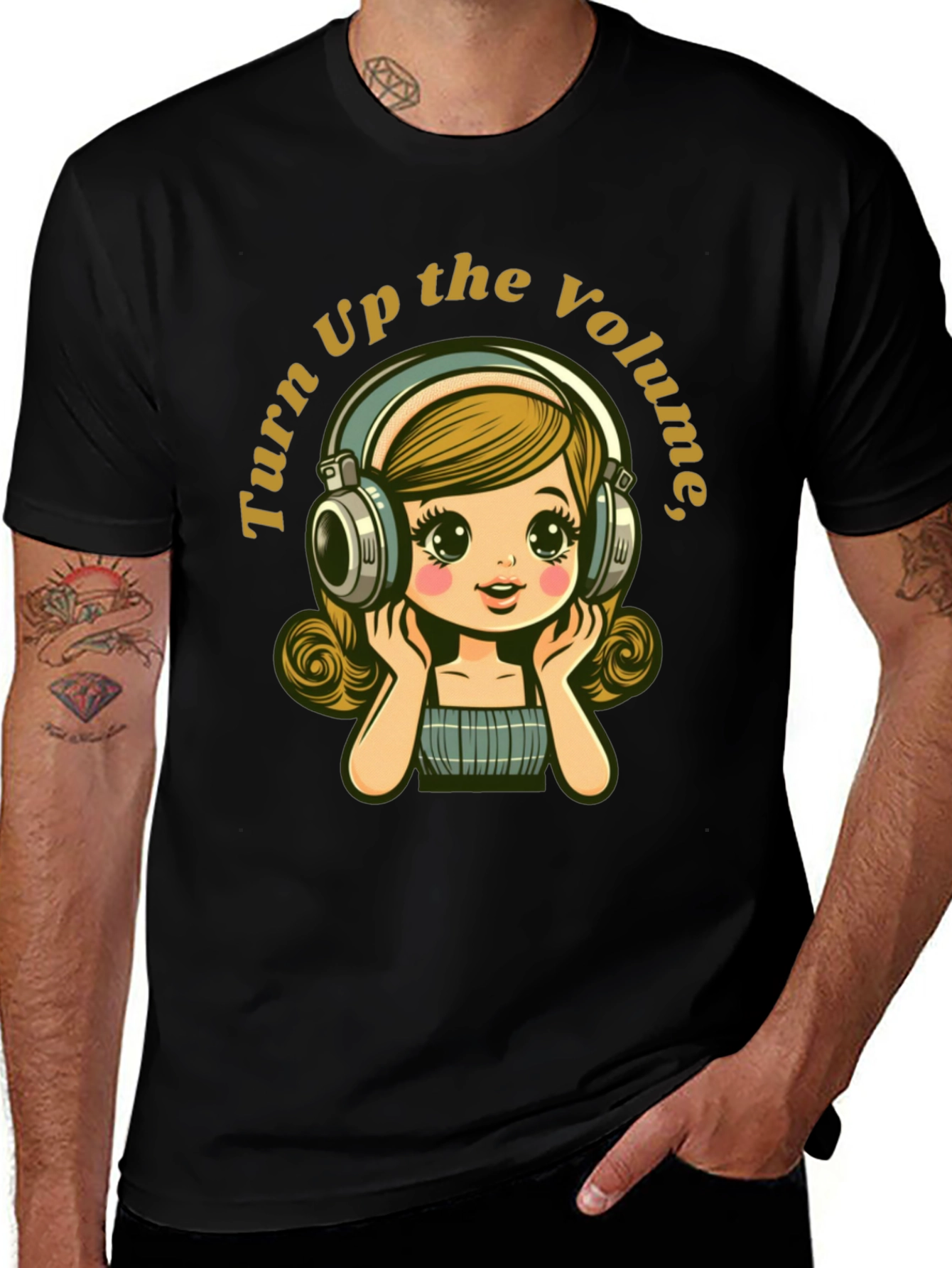 Turn Up the Volume Tee