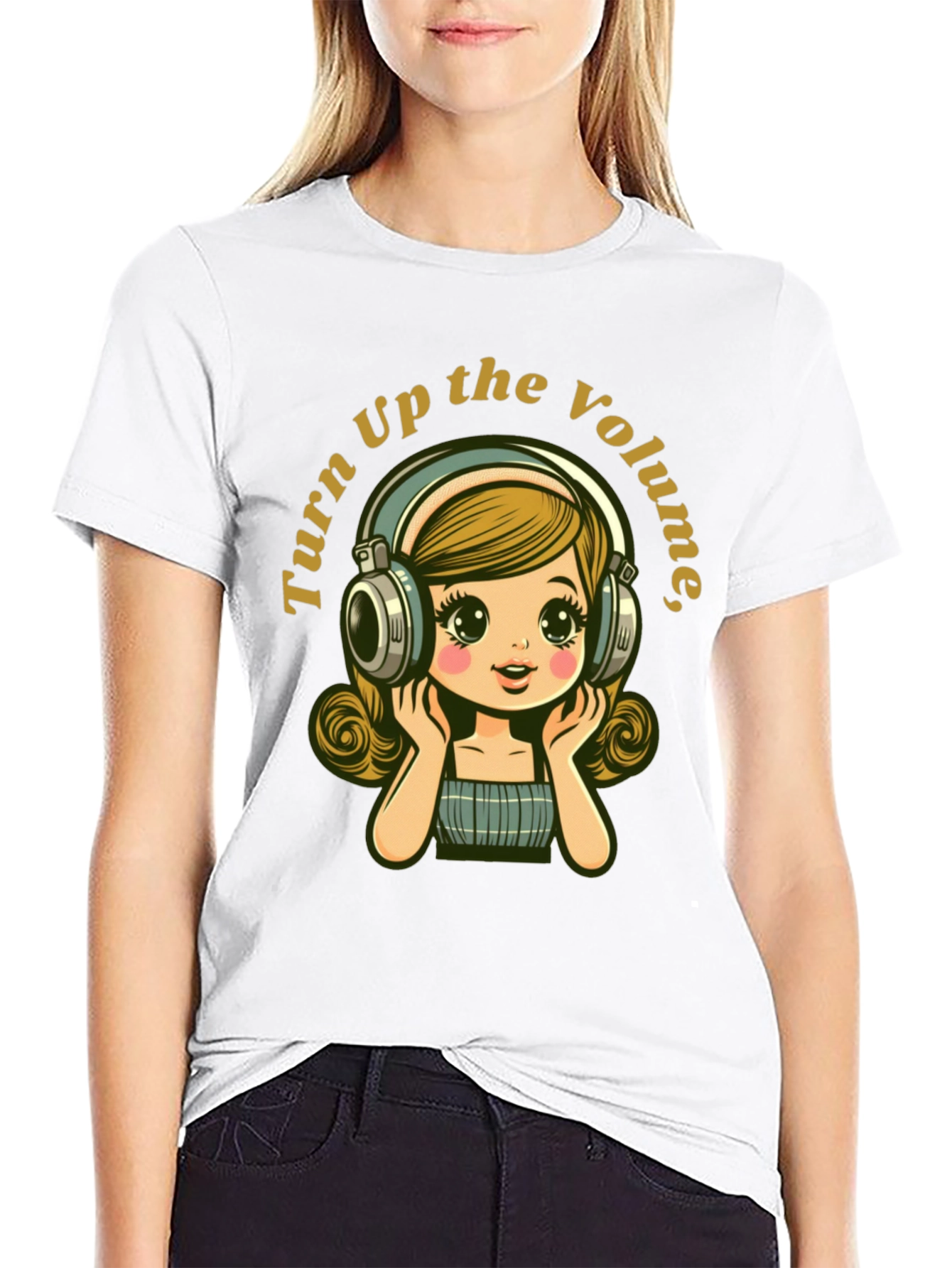 Turn Up the Volume Tee