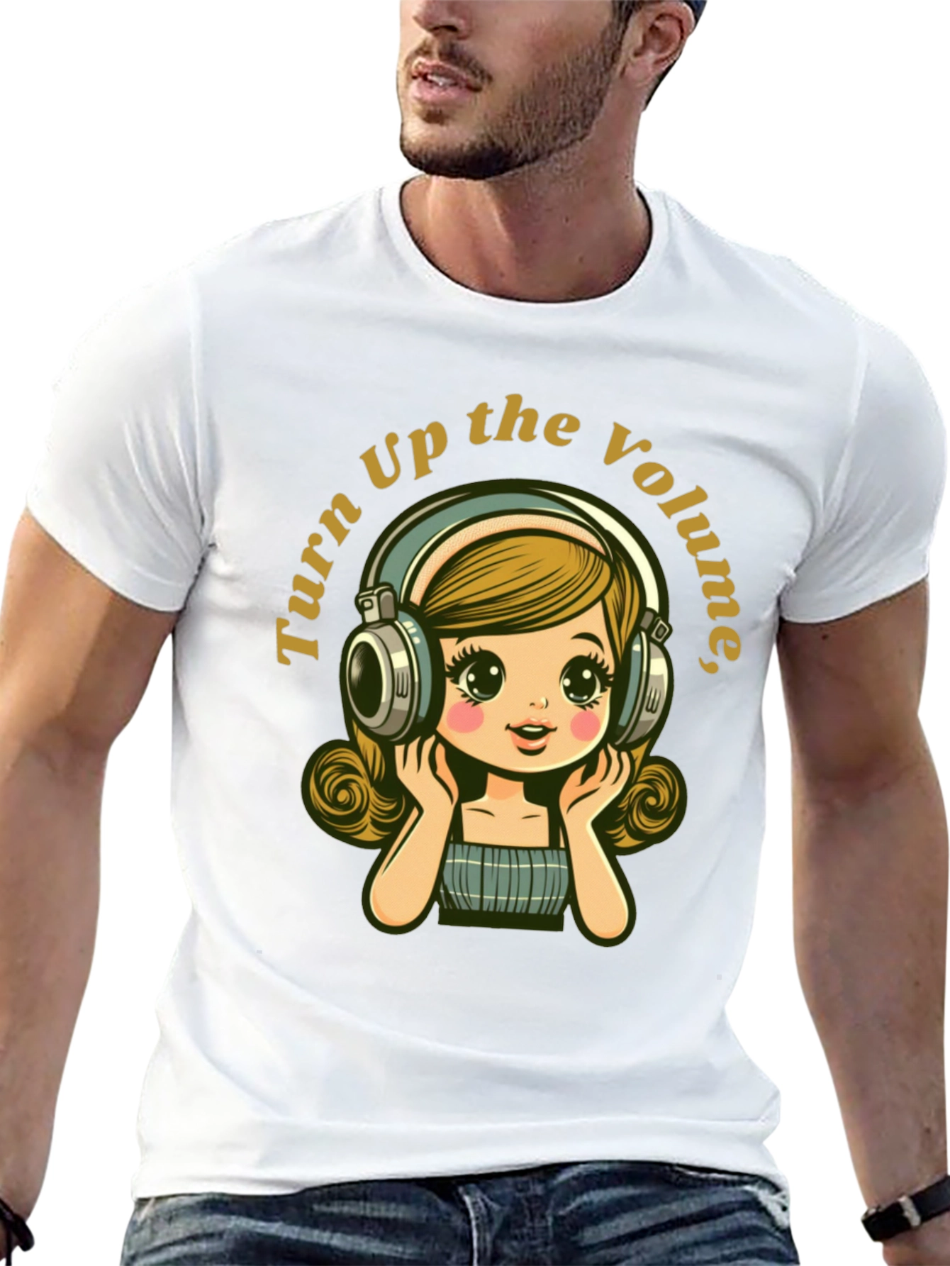 Turn Up the Volume Tee