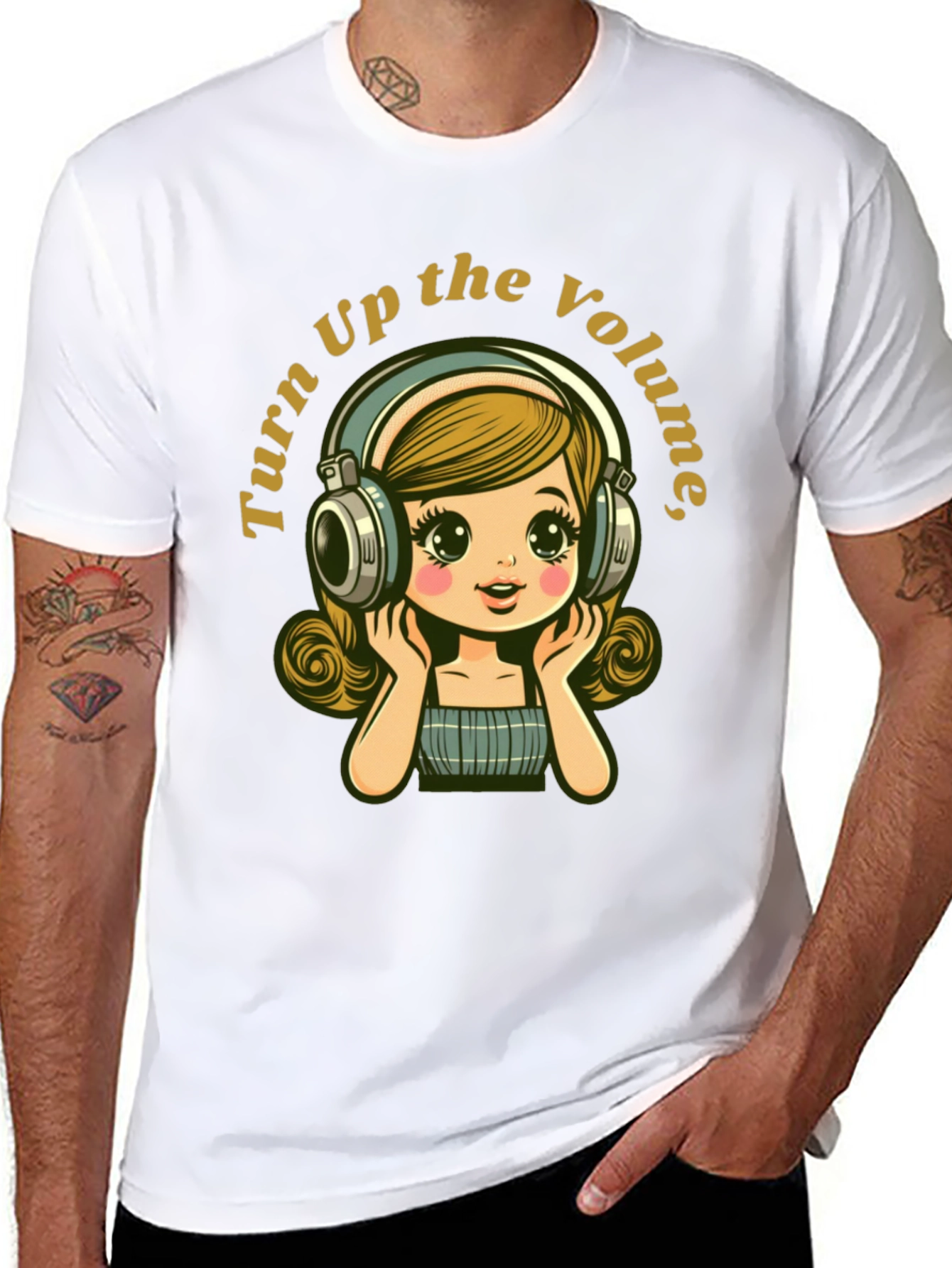 Turn Up the Volume Tee