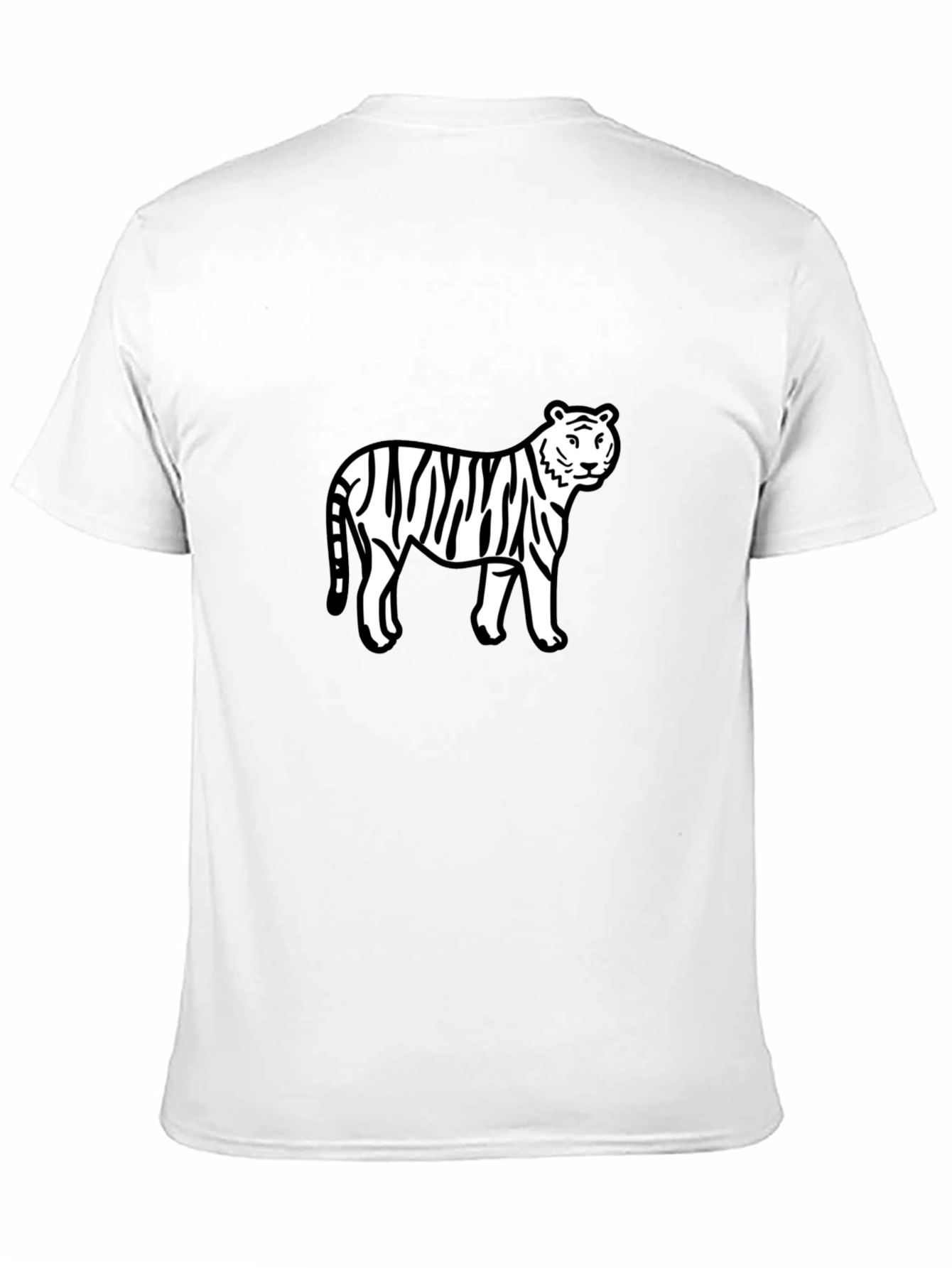 Black Tiger Graphic Tee - Stylish & Bold Design