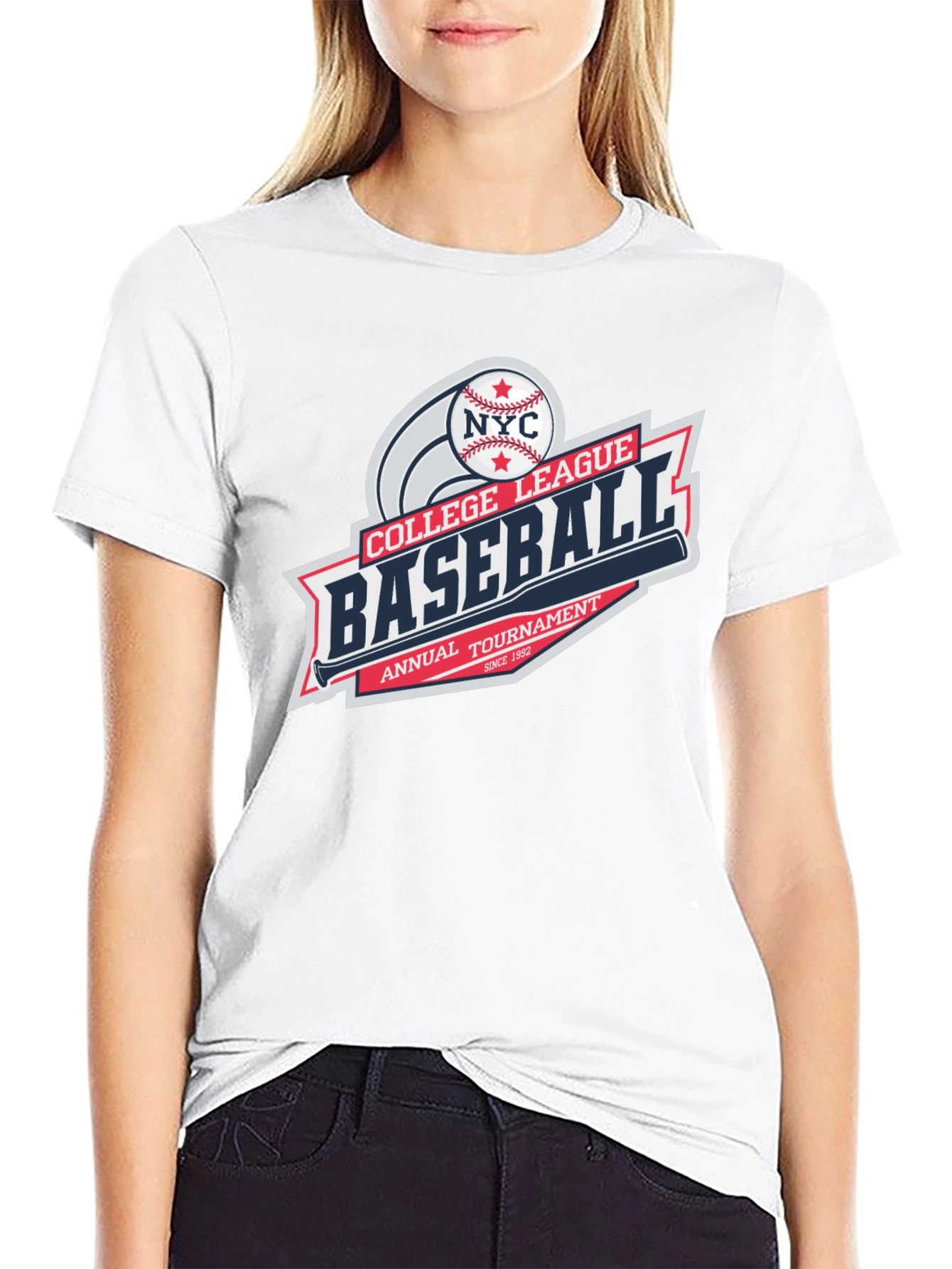 NYC College League Baseball T-Shirt