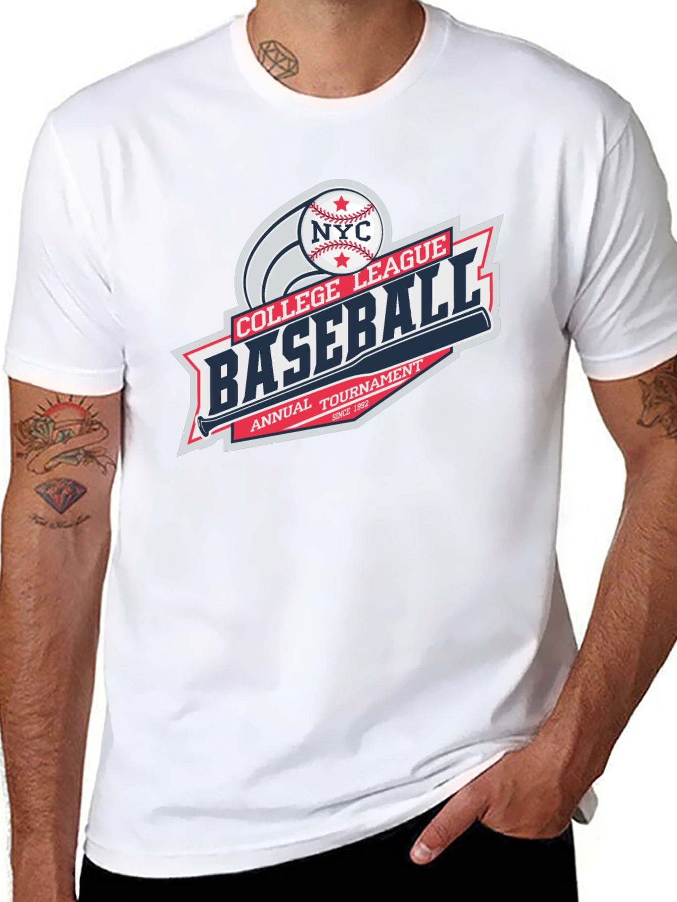 NYC College League Baseball T-Shirt