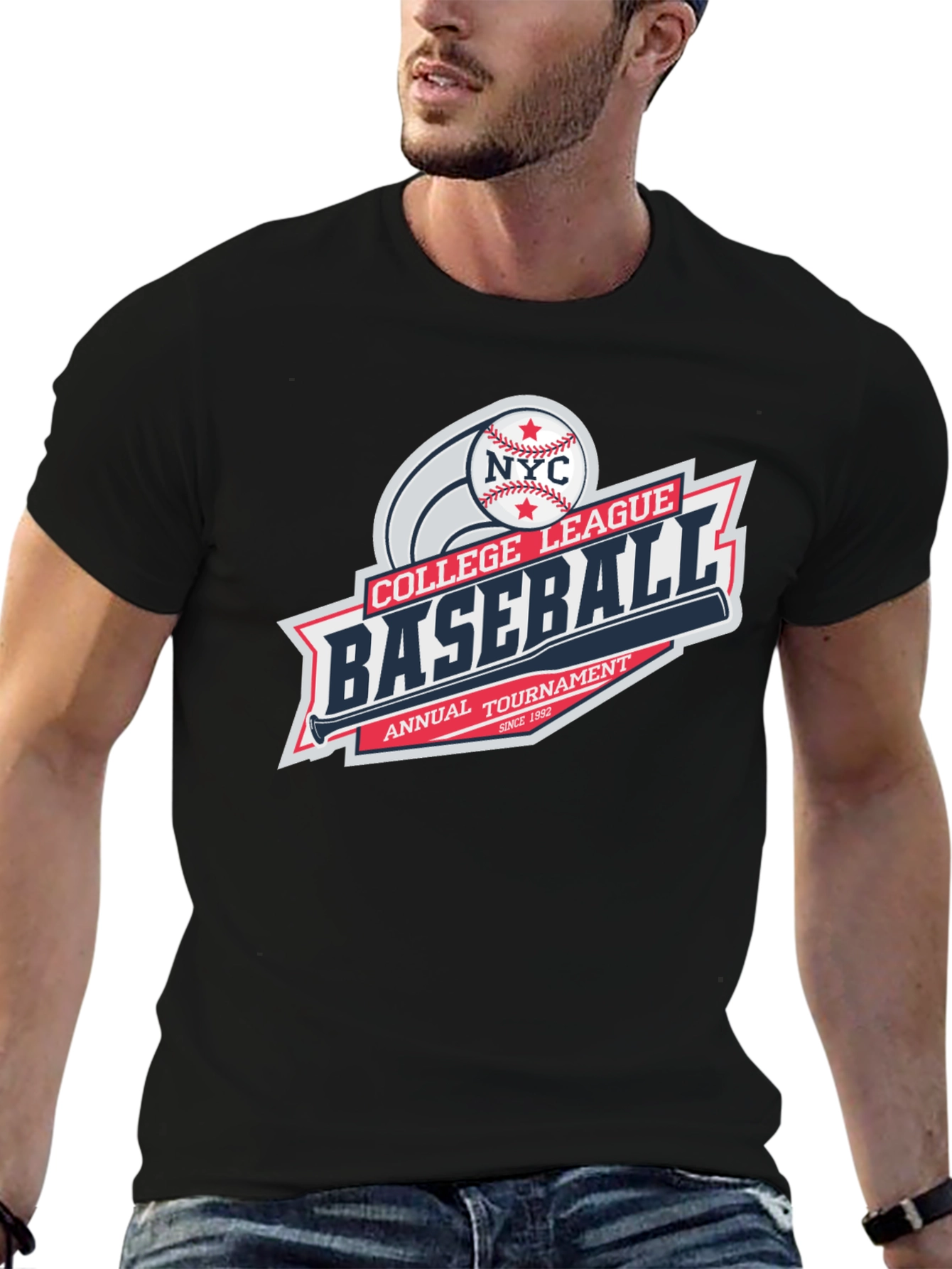 NYC College League Baseball T-Shirt