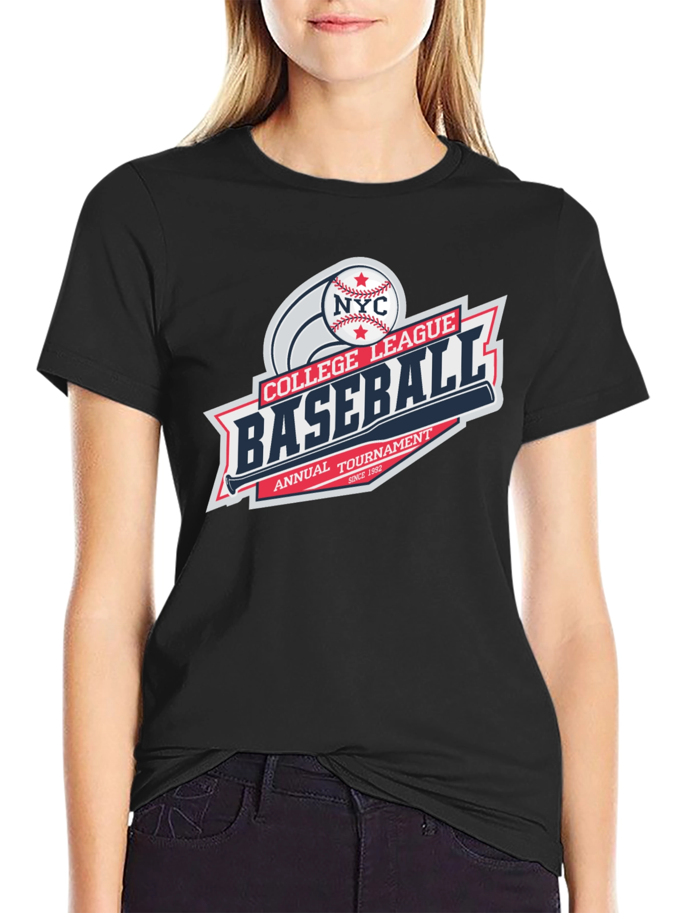NYC College League Baseball T-Shirt