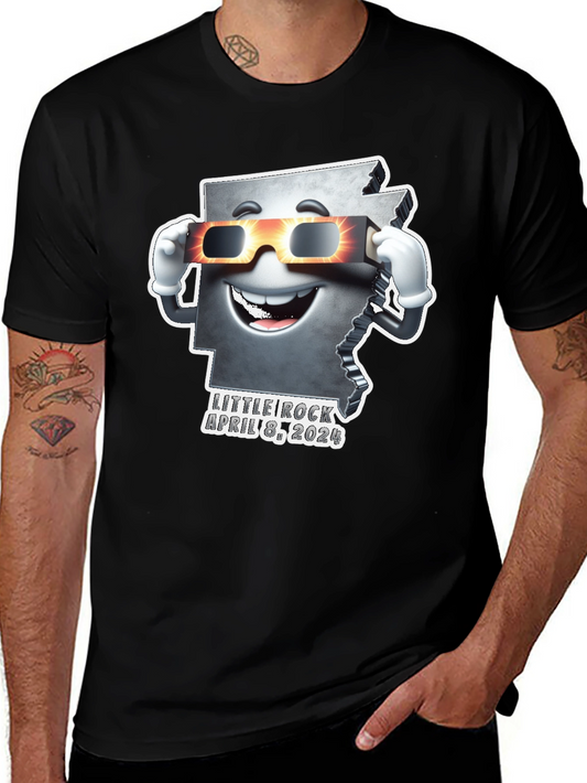Arkansas Eclipse 2024 T-Shirt - Little Rock April 8th