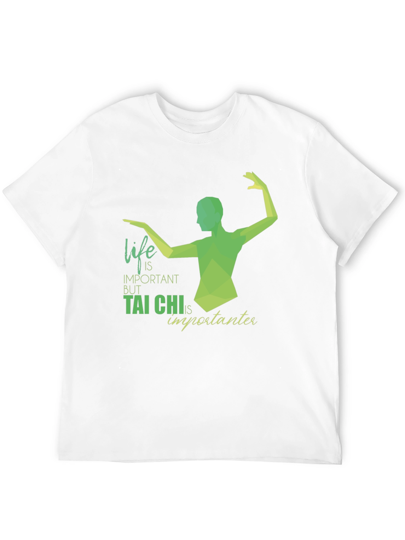 Tai Chi is Importanter Black T-Shirt