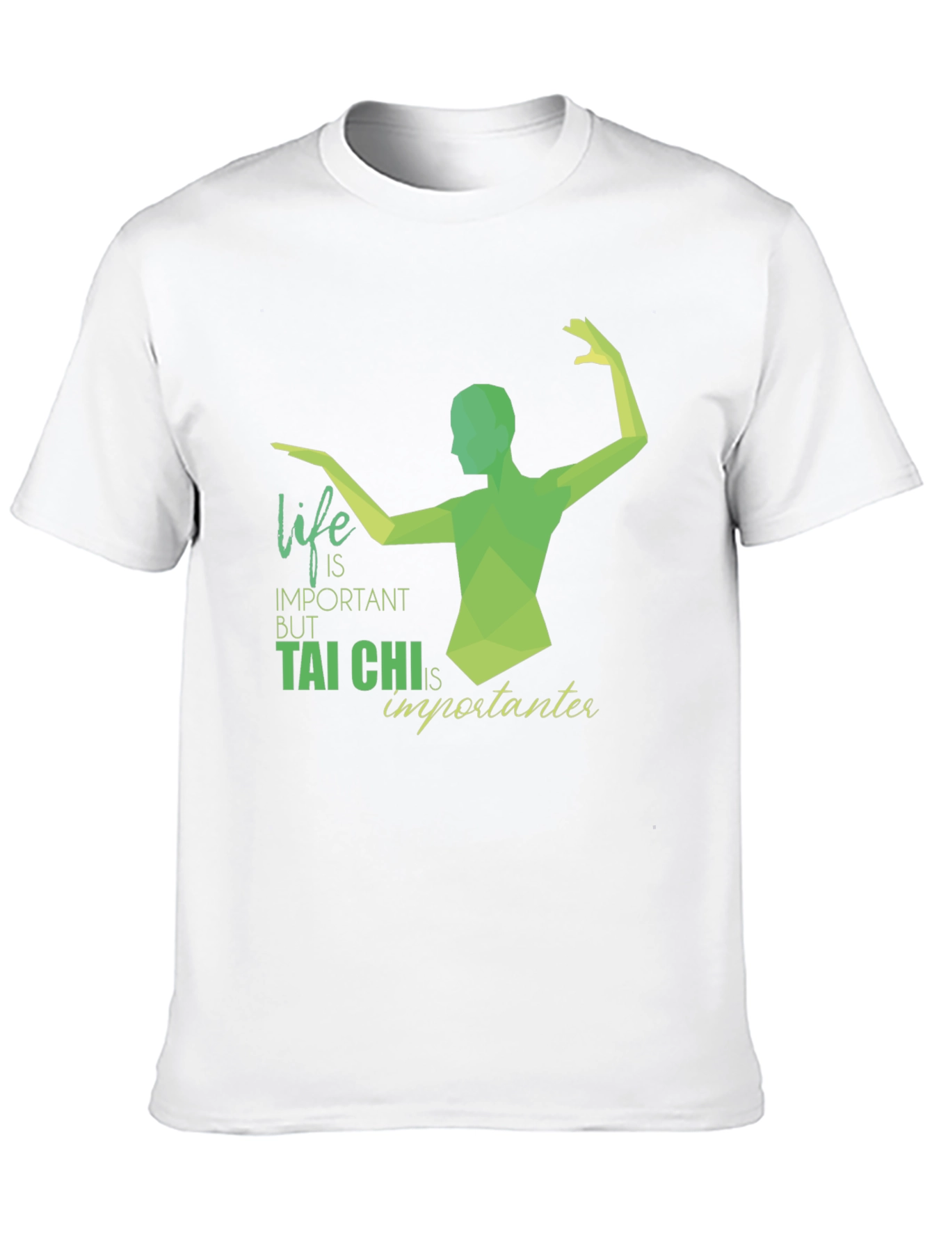 Tai Chi is Importanter Black T-Shirt