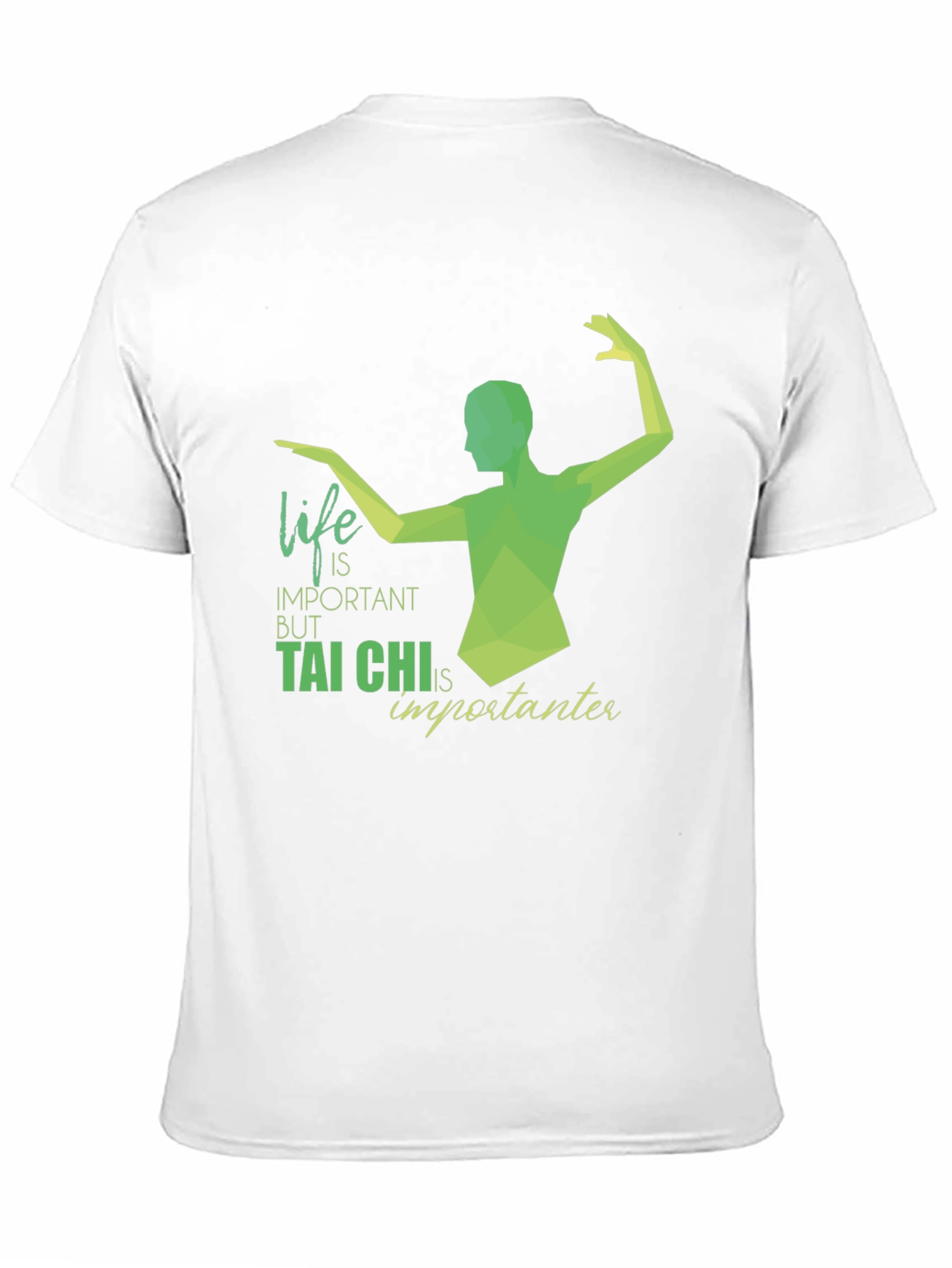 Tai Chi is Importanter Black T-Shirt