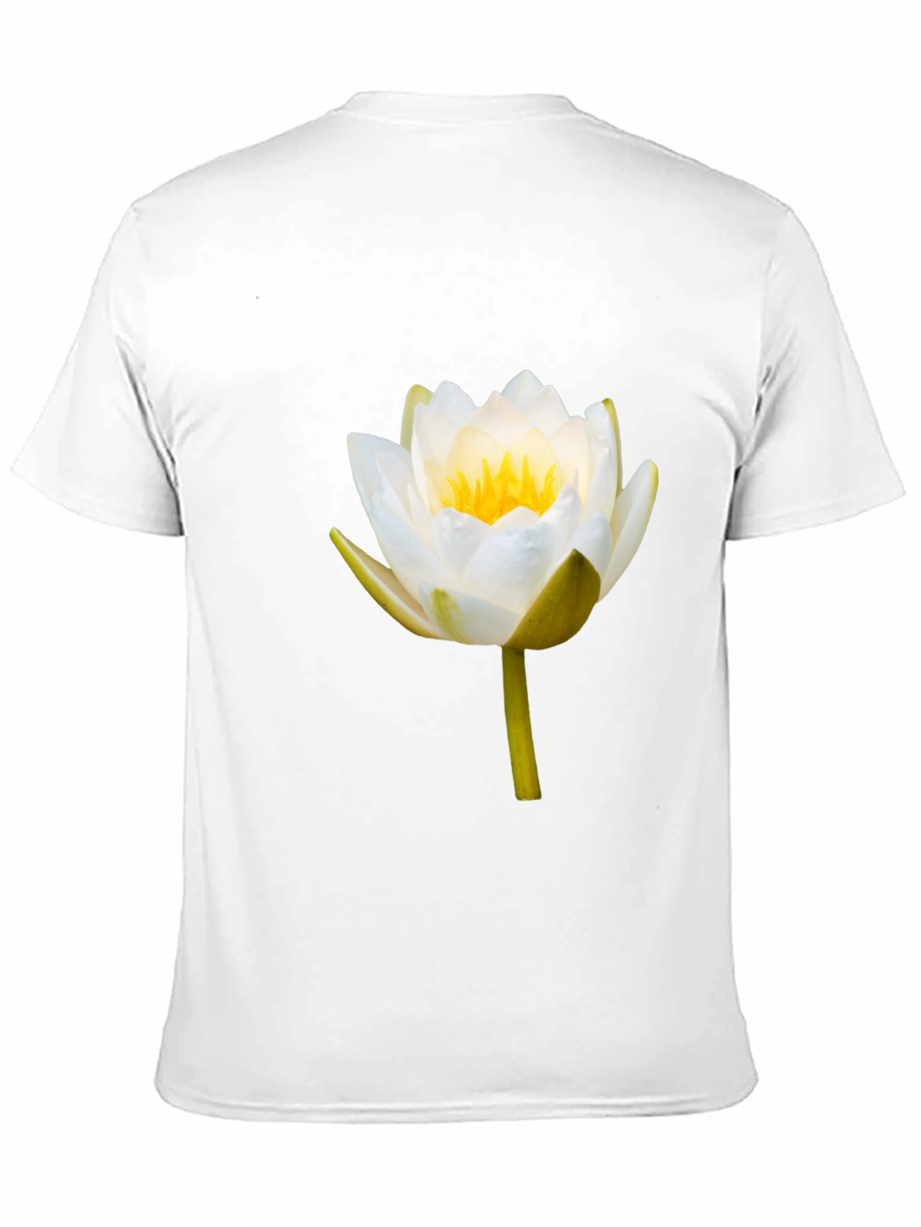 Lotus Flower Graphic Tee - Mens Black T-Shirt