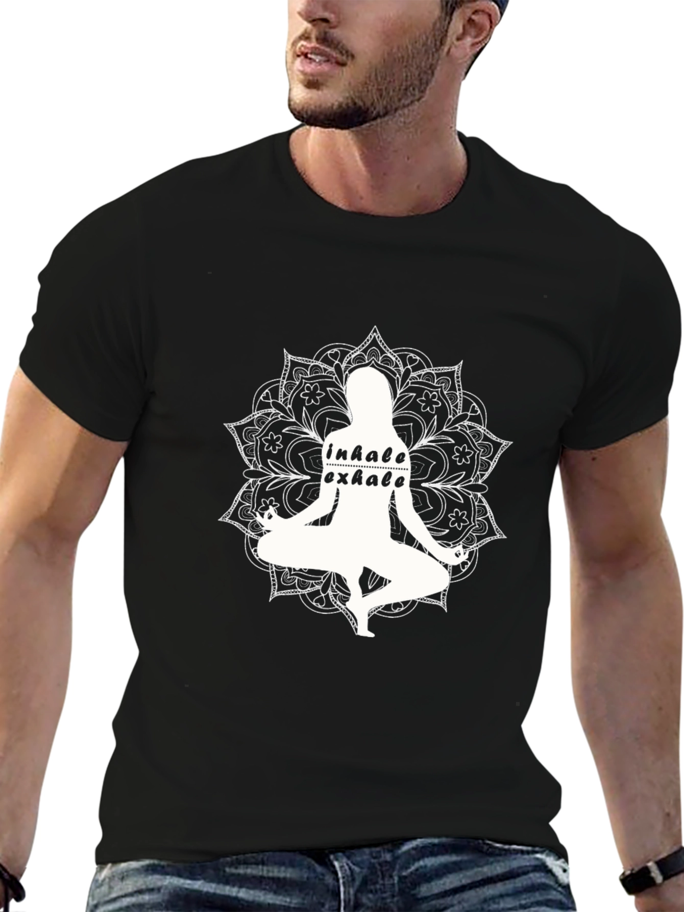 Inhale Exhale Yoga Meditation T-Shirt