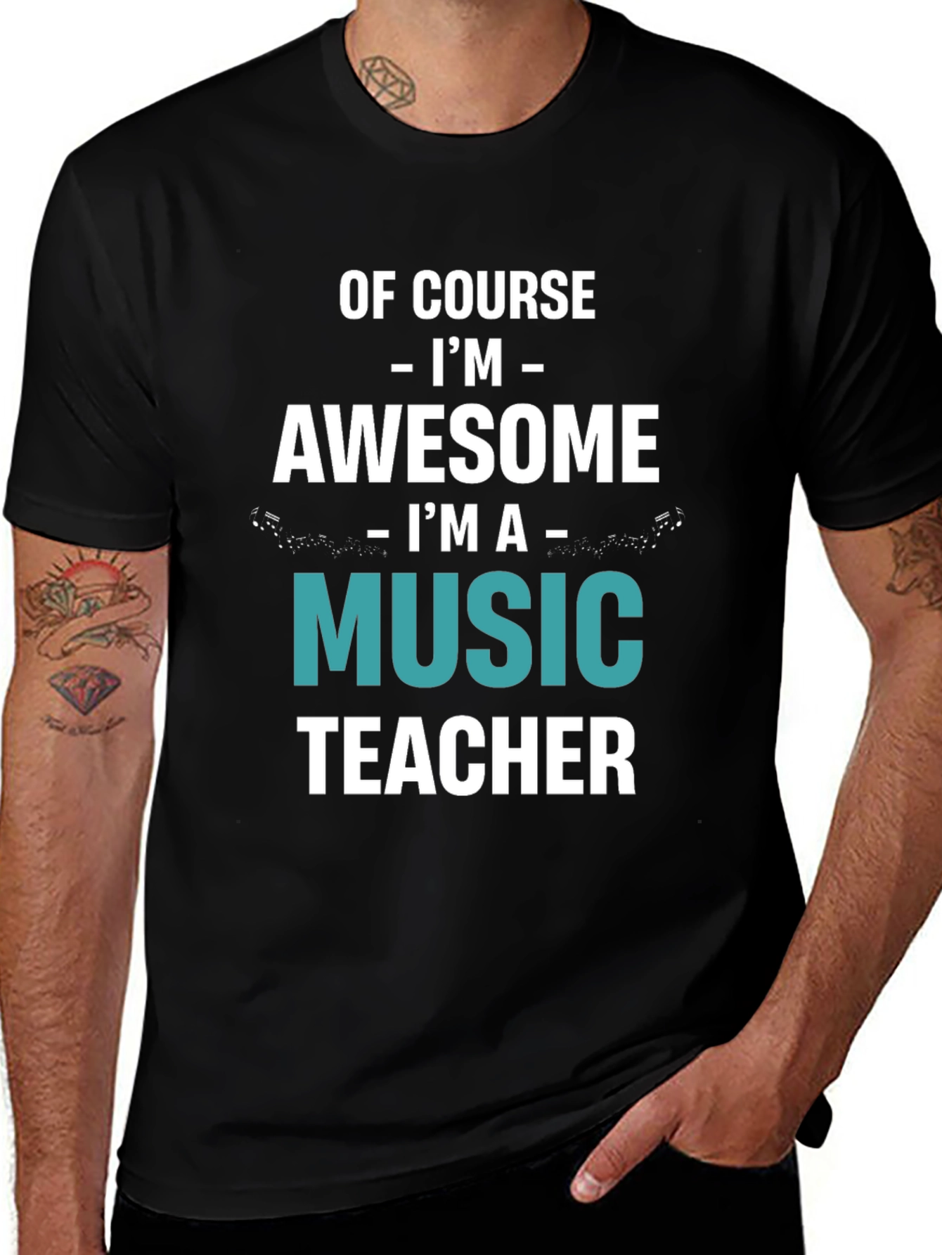 Awesome Music Teacher T-Shirt