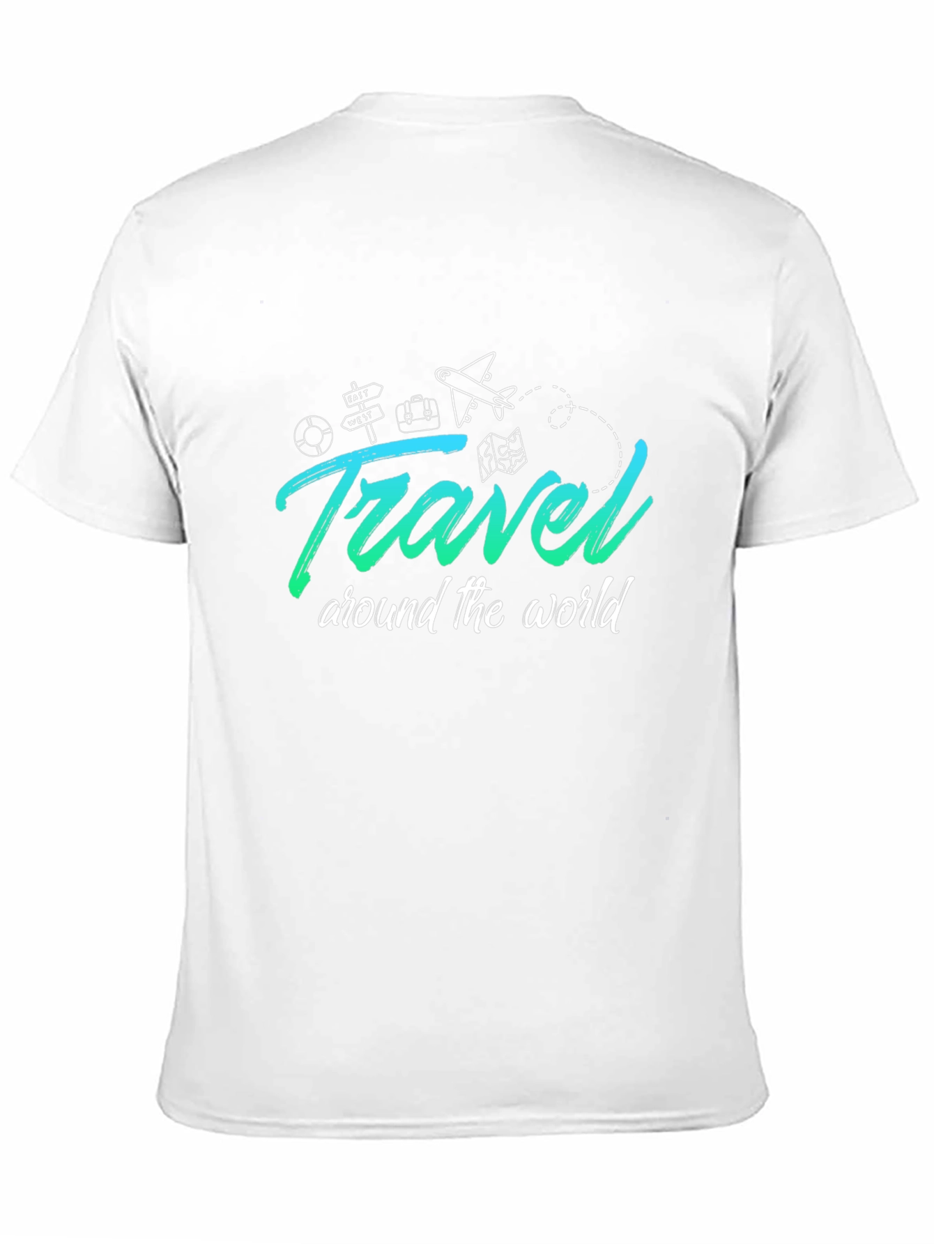 Travel Around The World Graphic T-Shirt