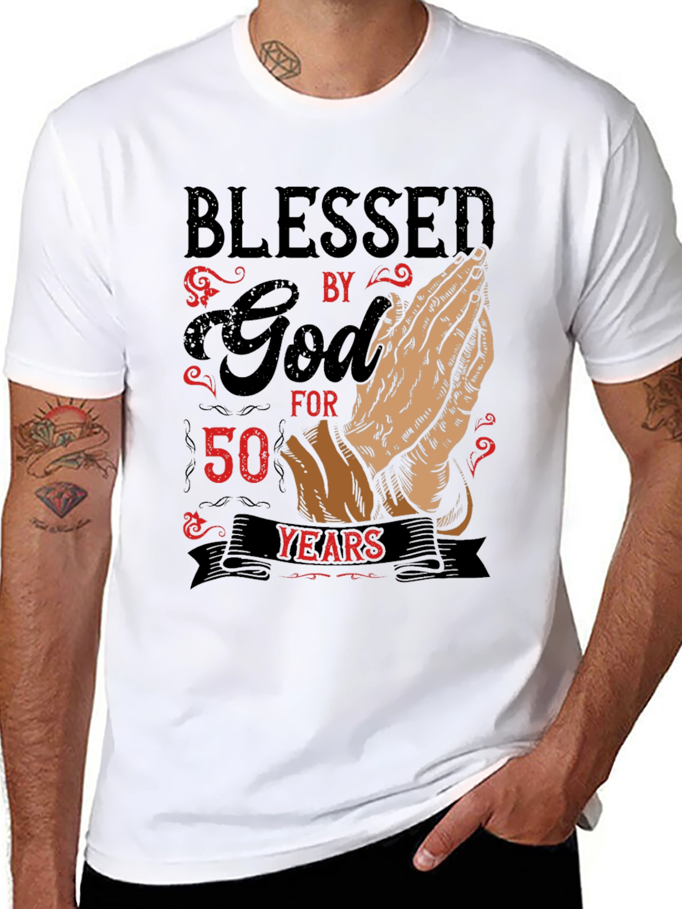 Blessed by God for 50 Years T-Shirt