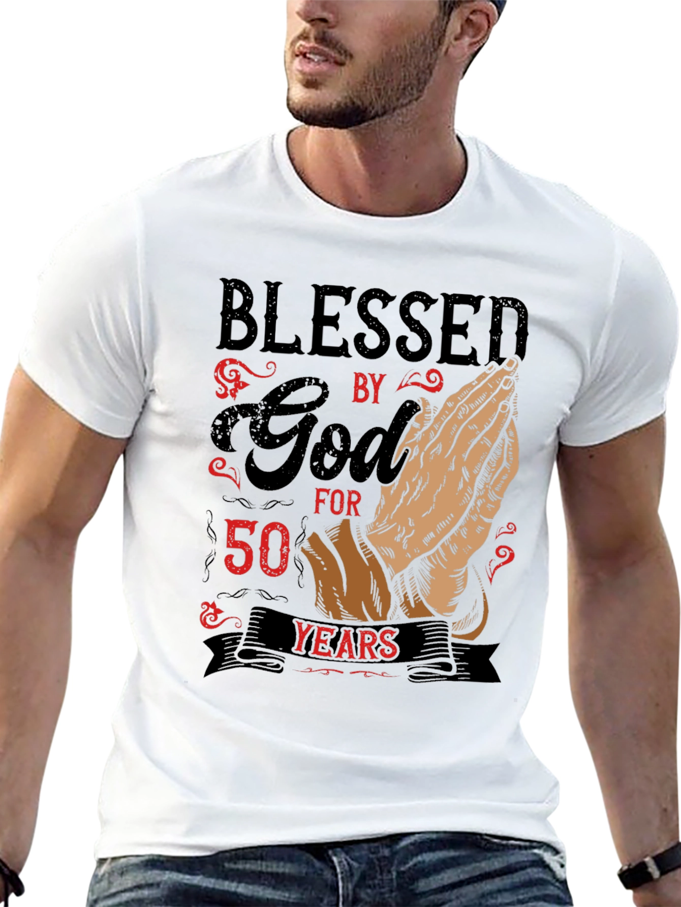Blessed by God for 50 Years T-Shirt