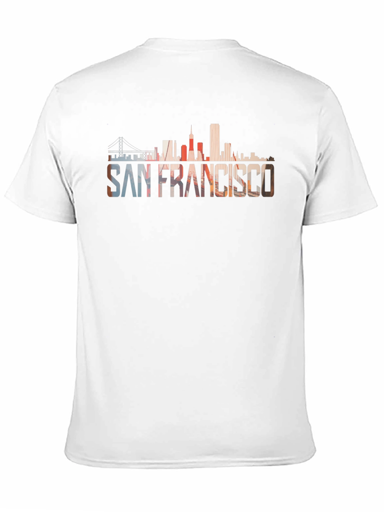 San Francisco Skyline Graphic Black T-Shirt