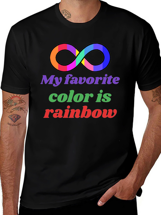 Rainbow Infinity T-Shirt: My Favorite Color