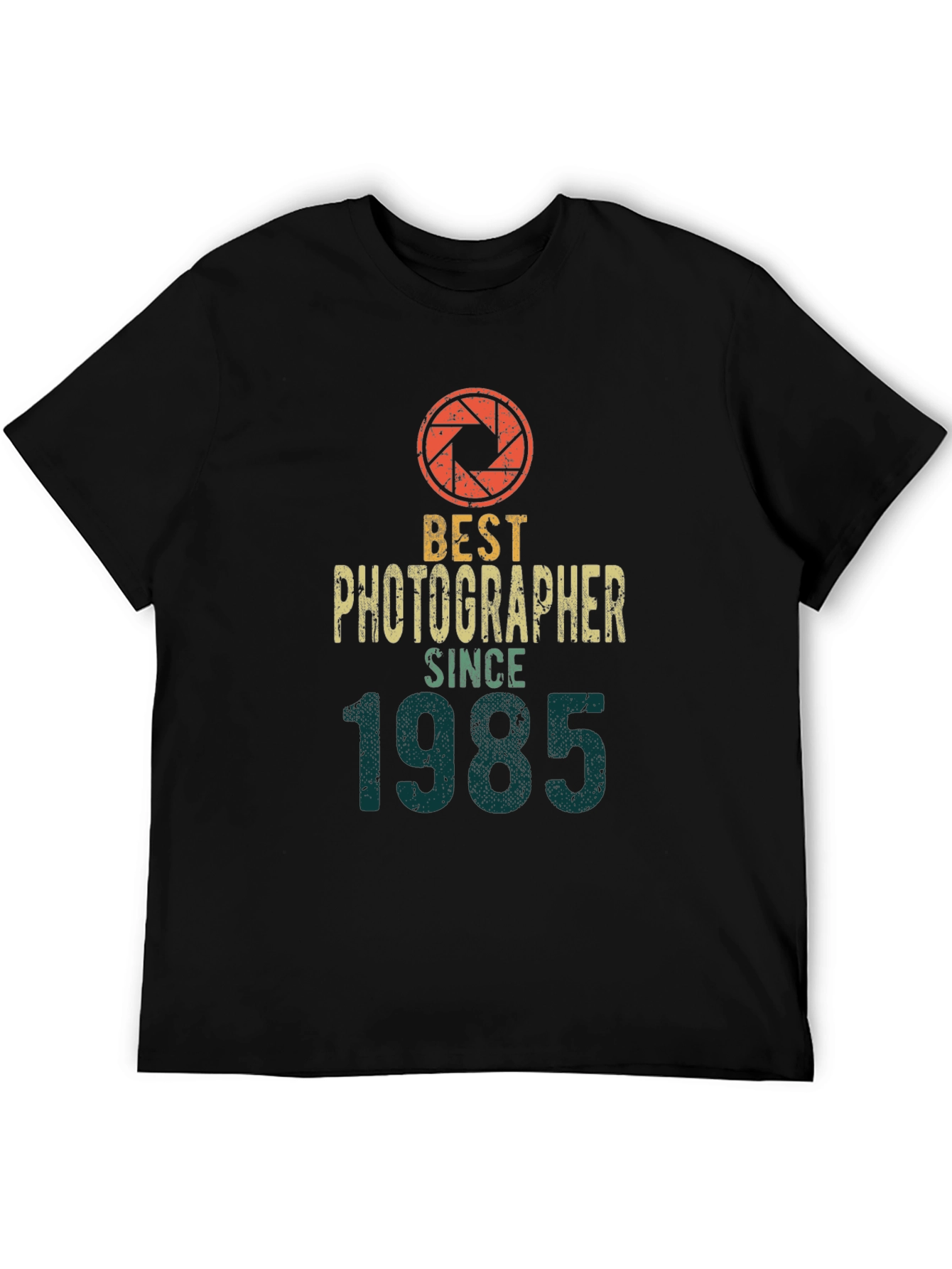 Best Photographer Since 1985 Black T-Shirt