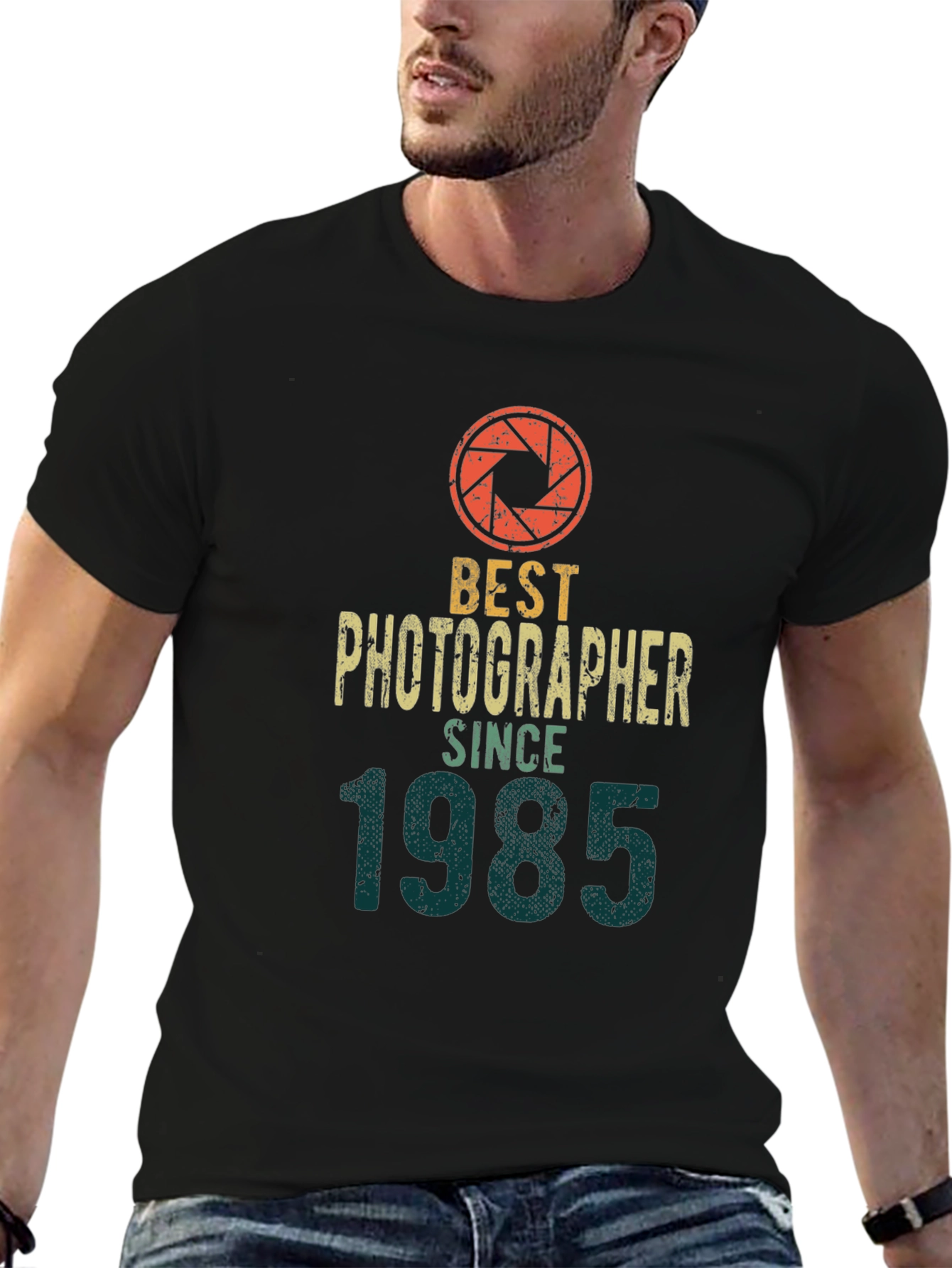 Best Photographer Since 1985 Black T-Shirt