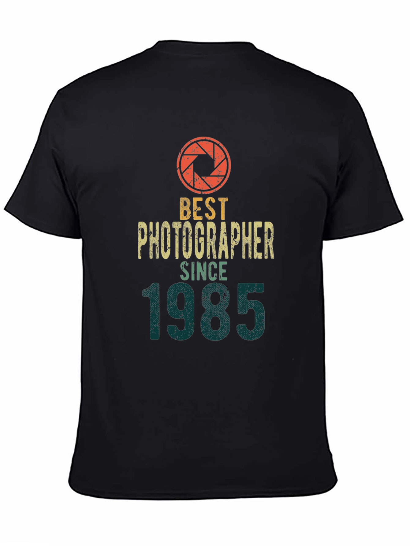 Best Photographer Since 1985 Black T-Shirt