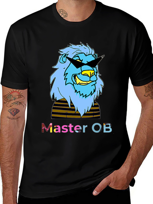 Master OB Lion Graphic Tee - Cool & Casual