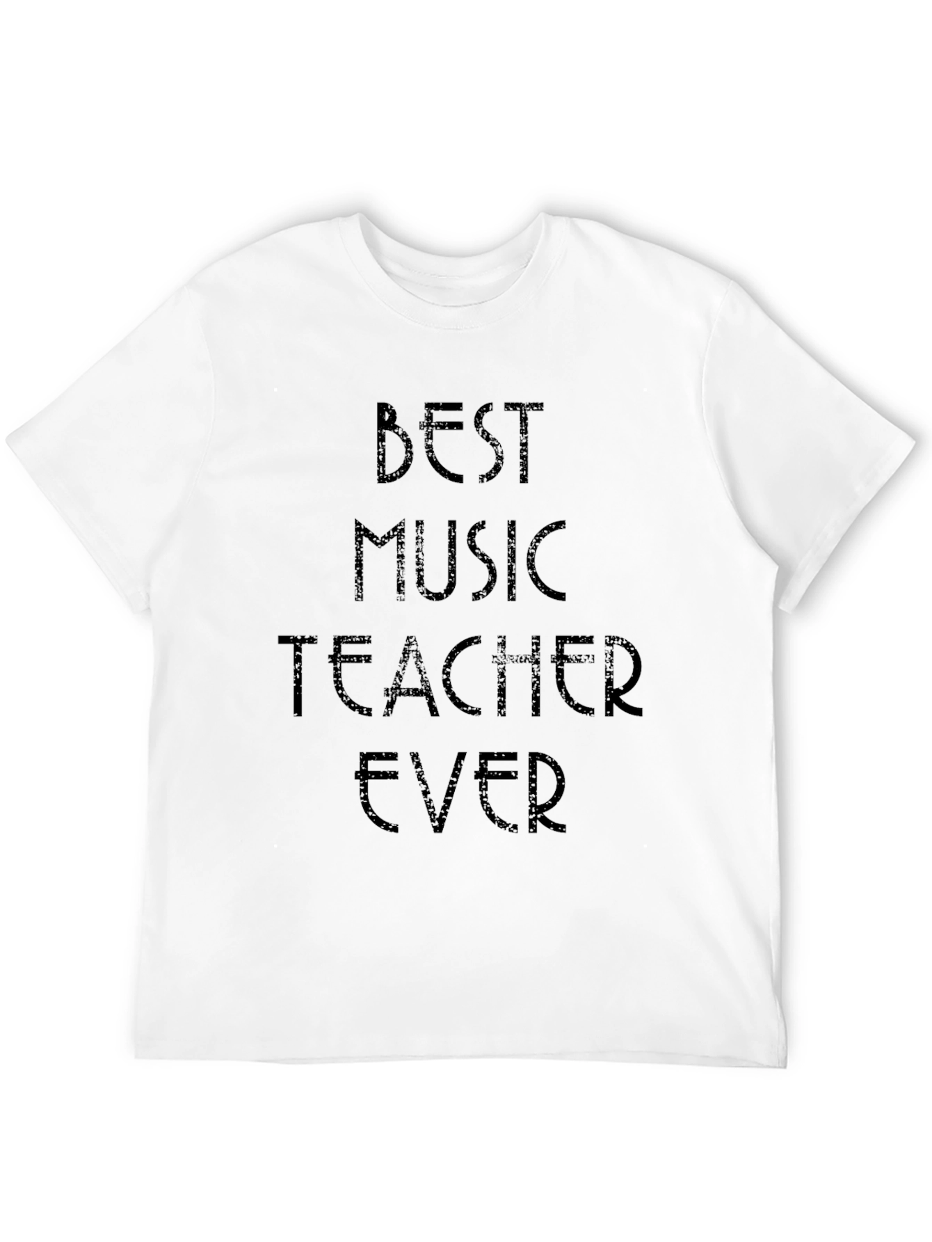 Best Music Teacher Ever Black T-Shirt