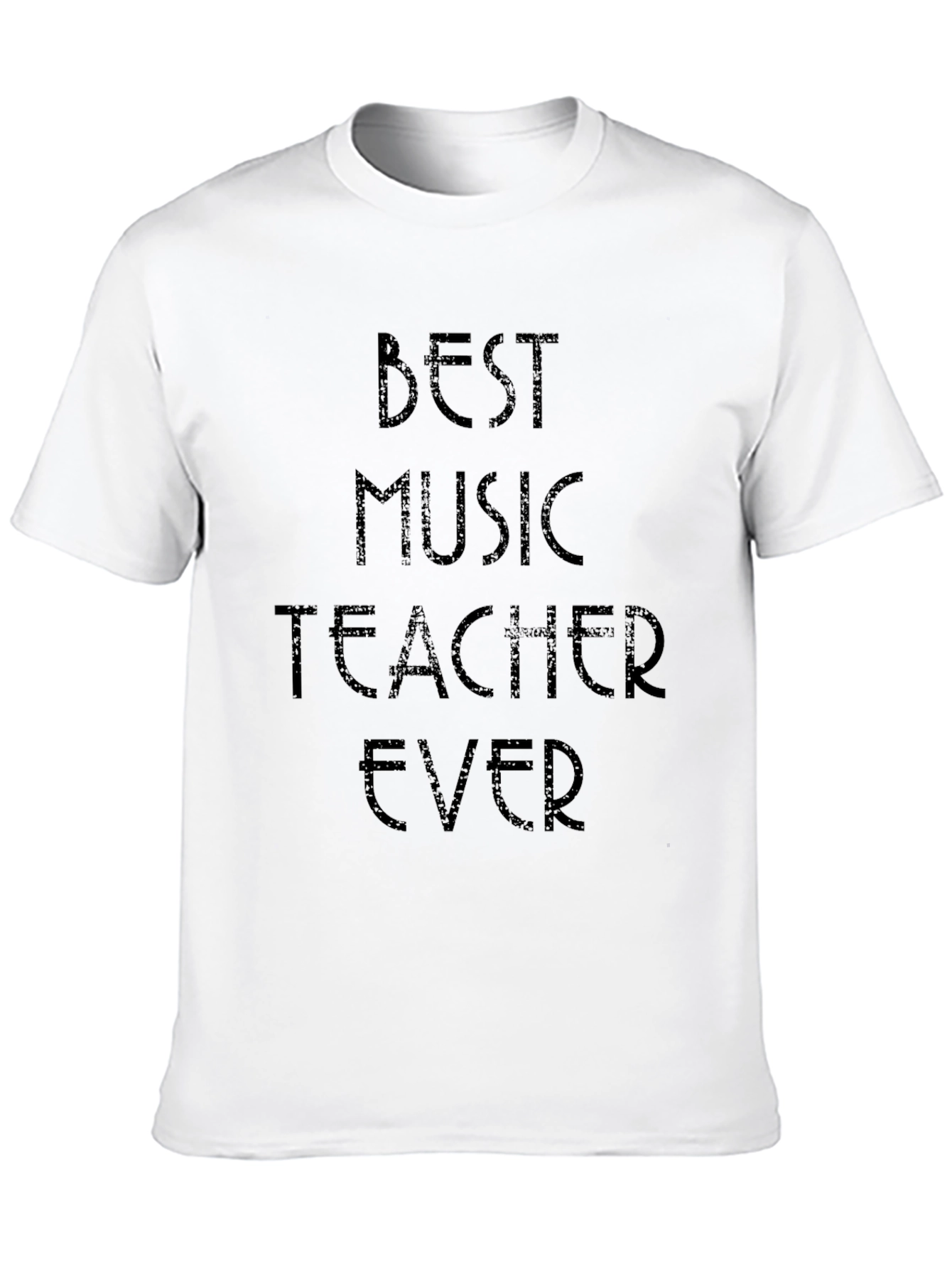 Best Music Teacher Ever Black T-Shirt
