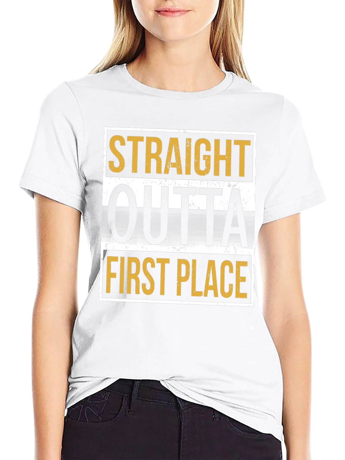 Straight Outta First Place Graphic Tee