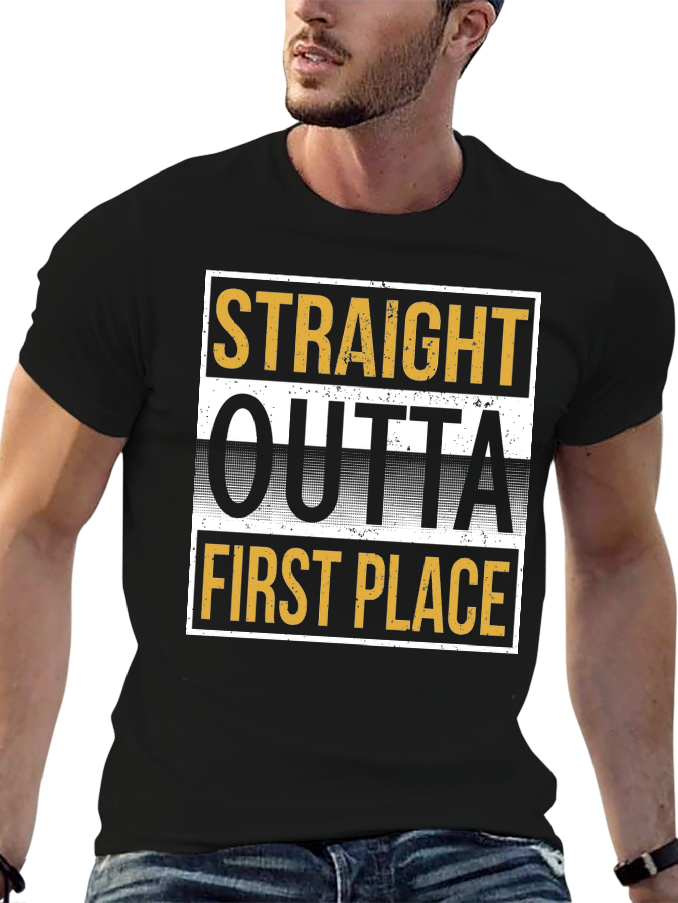 Straight Outta First Place Graphic Tee