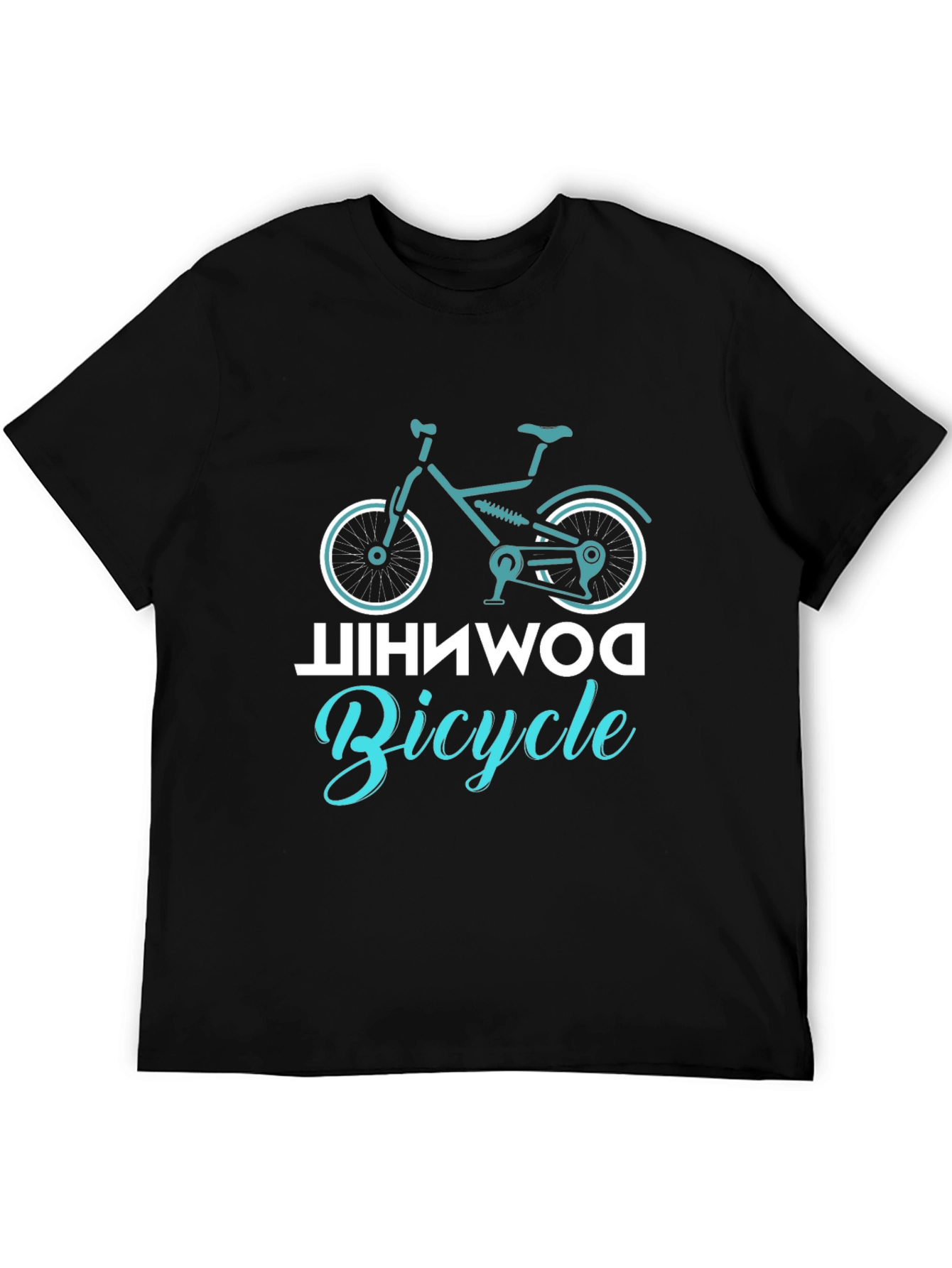 Cool Bicycle Graphic Tee - Retro Cycling Design