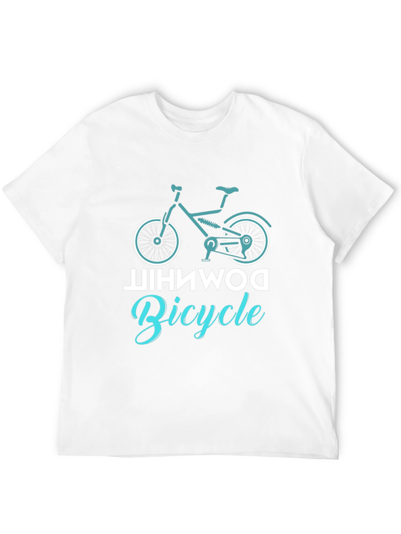 Cool Bicycle Graphic Tee - Retro Cycling Design