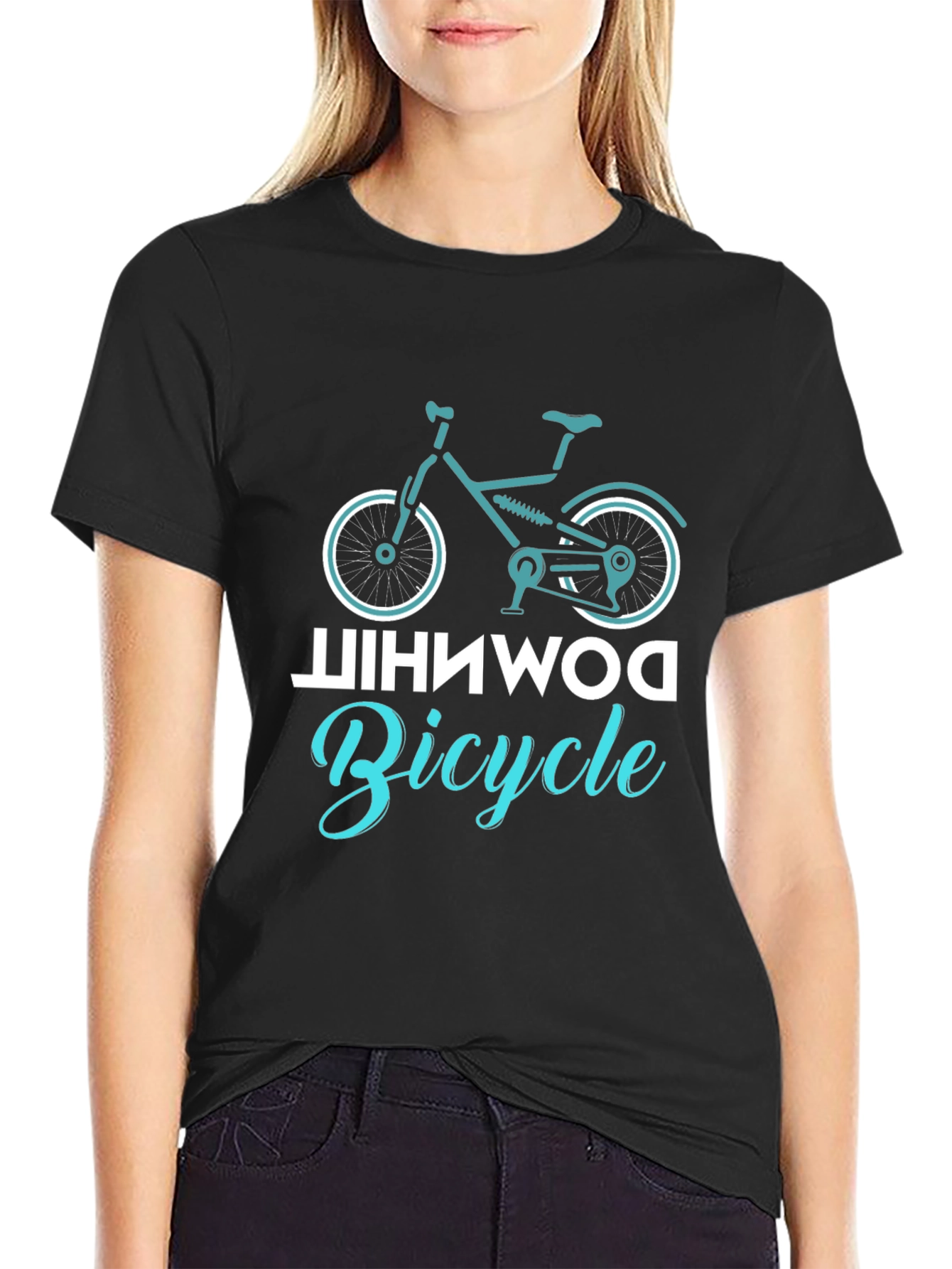 Cool Bicycle Graphic Tee - Retro Cycling Design