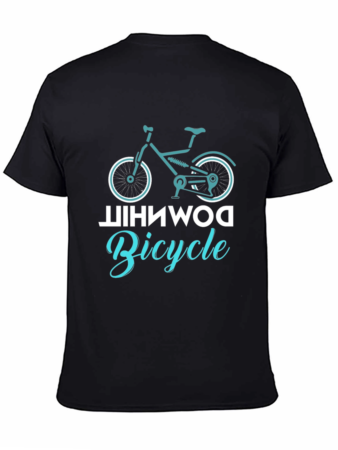Cool Bicycle Graphic Tee - Retro Cycling Design