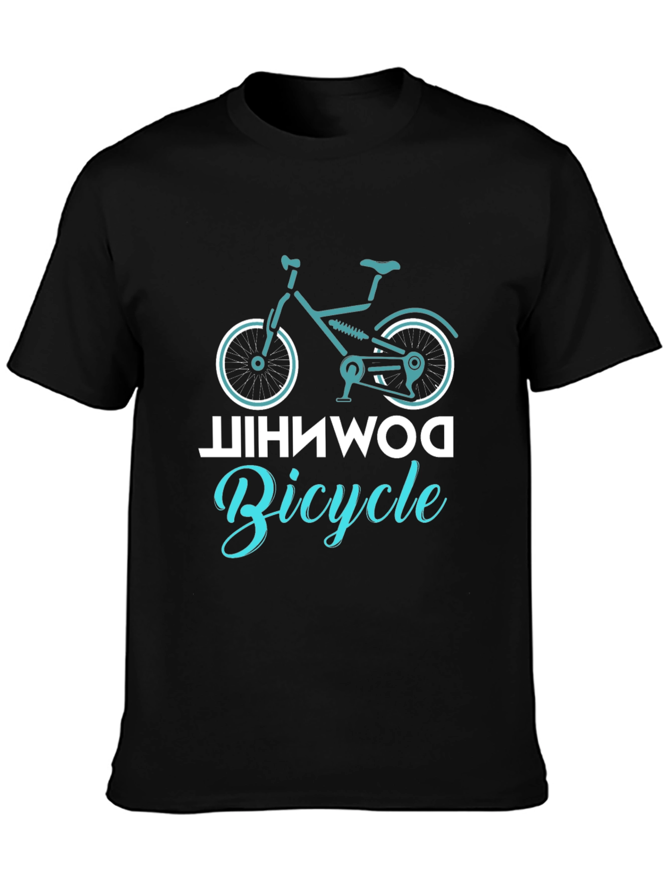 Cool Bicycle Graphic Tee - Retro Cycling Design