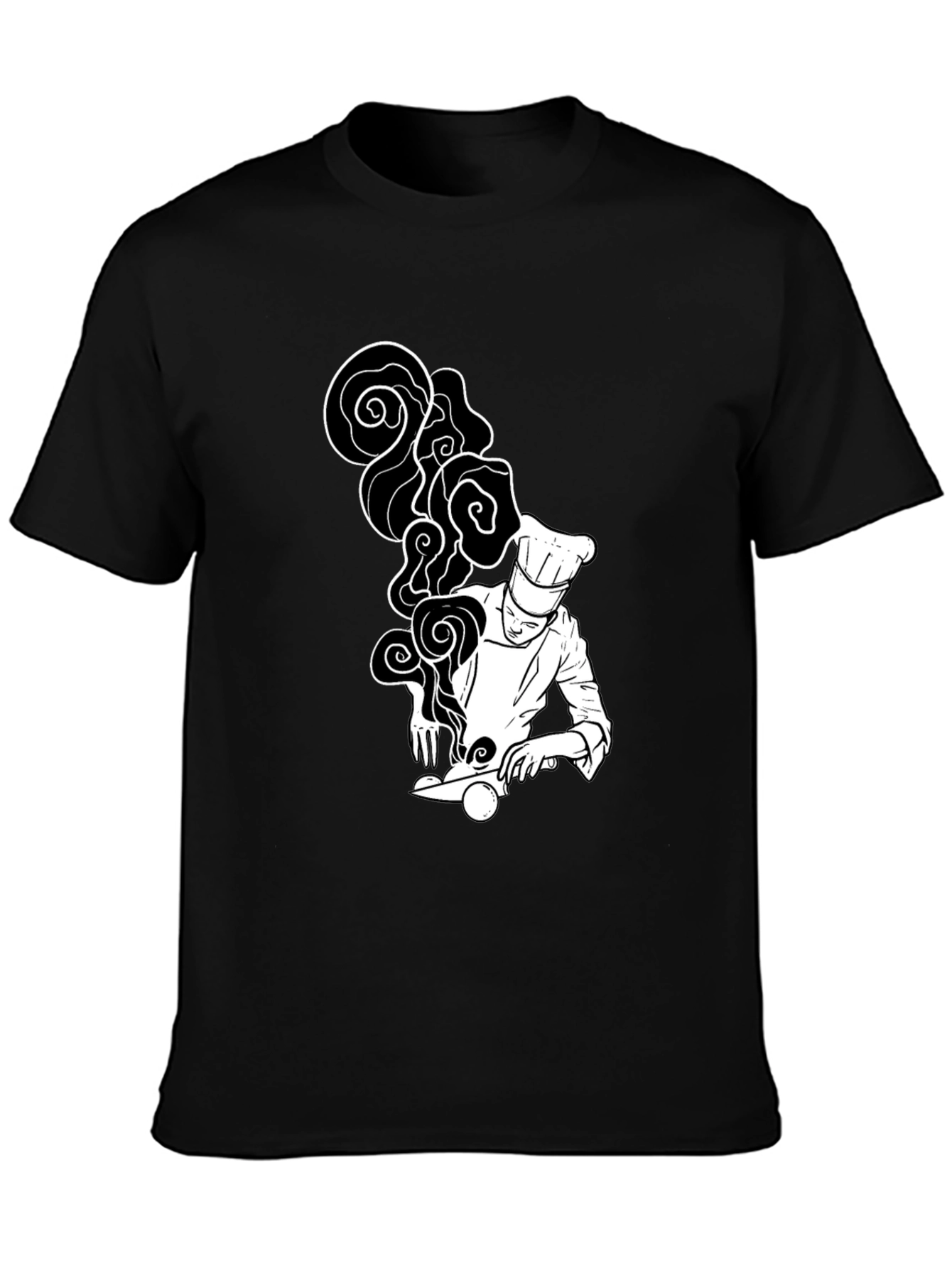 Chef Graphic T-Shirt - Culinary Art Tee