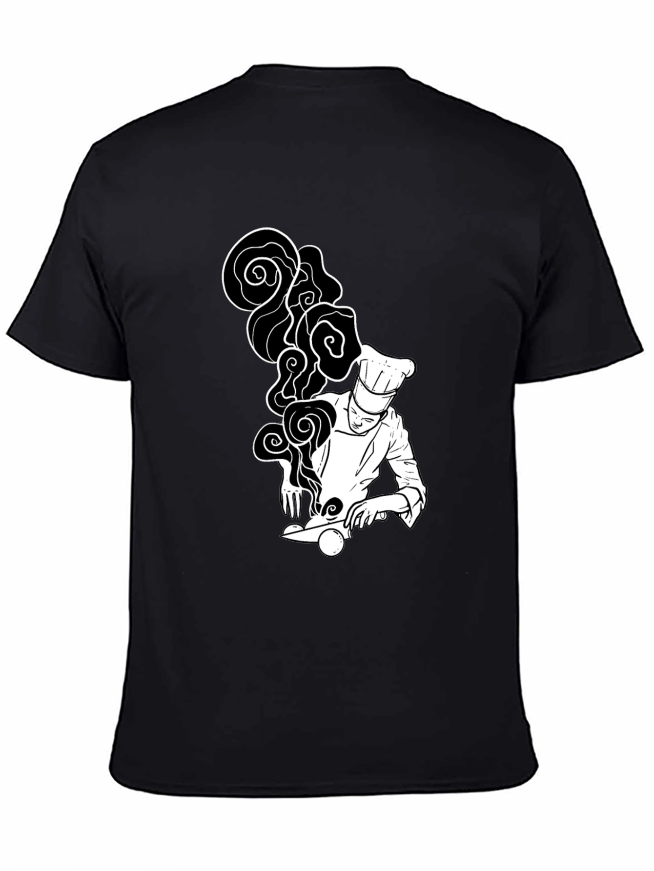 Chef Graphic T-Shirt - Culinary Art Tee