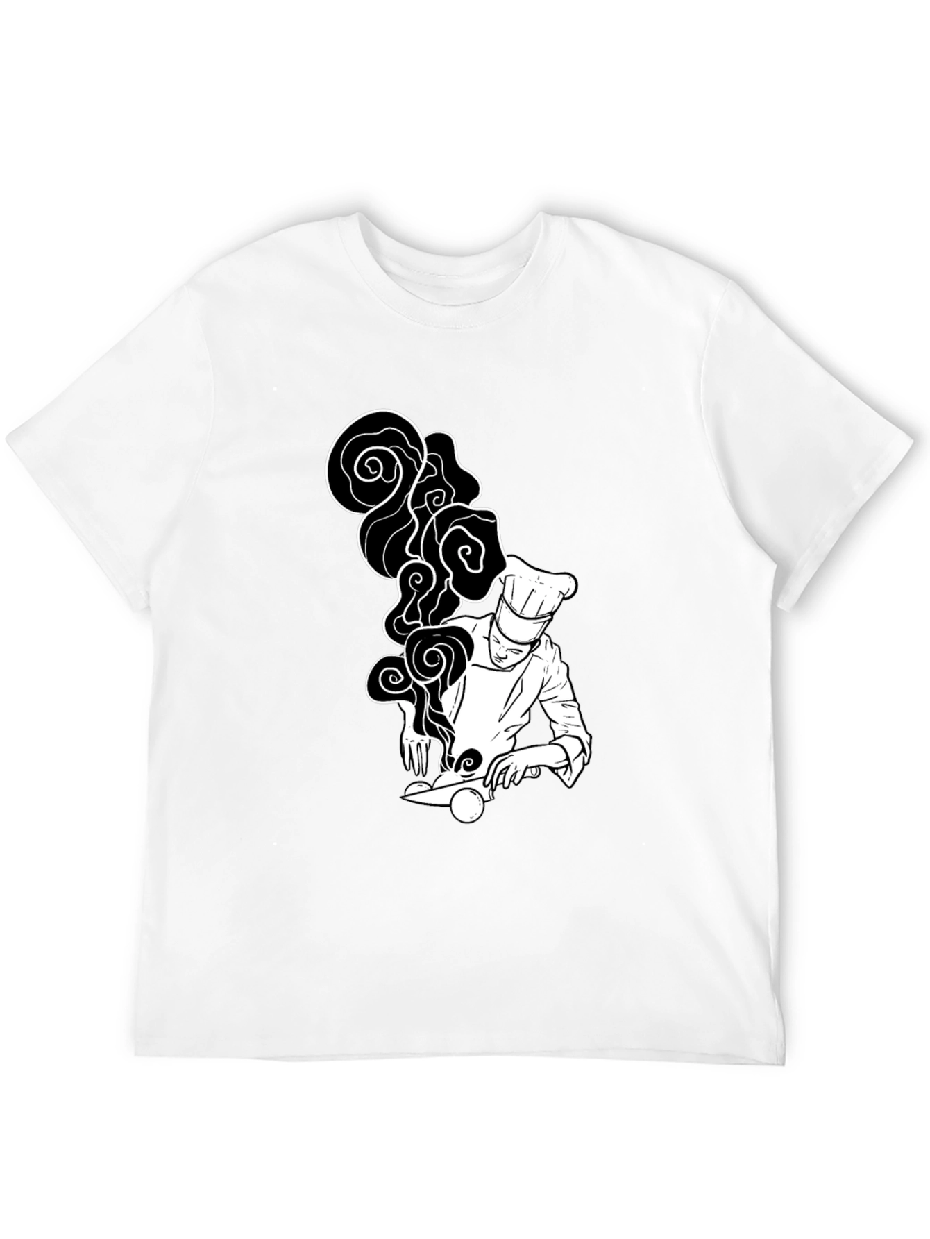 Chef Graphic T-Shirt - Culinary Art Tee