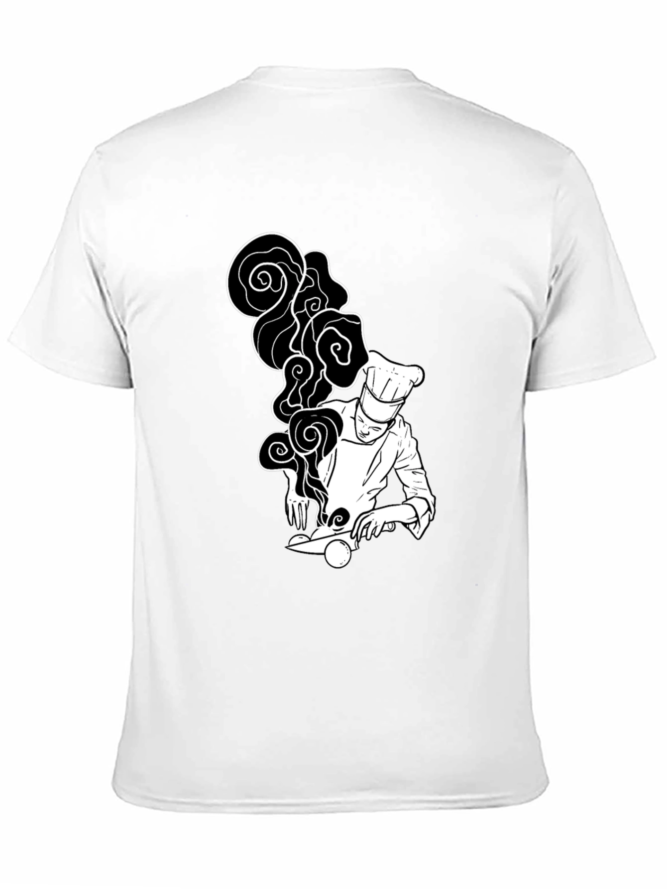 Chef Graphic T-Shirt - Culinary Art Tee