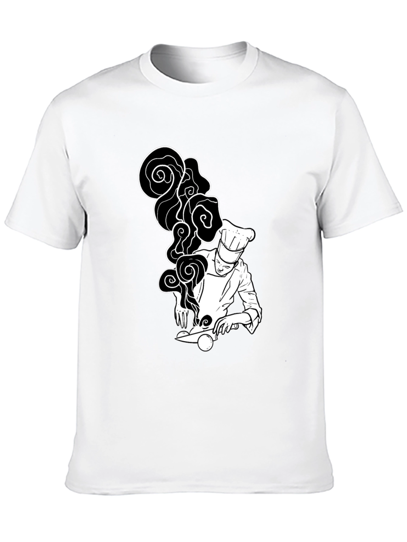 Chef Graphic T-Shirt - Culinary Art Tee