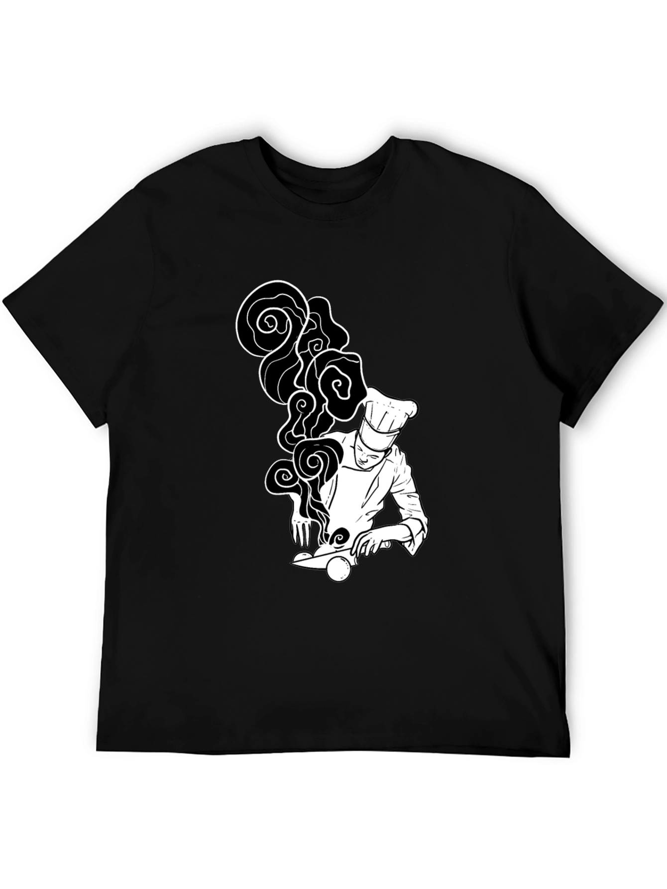 Chef Graphic T-Shirt - Culinary Art Tee