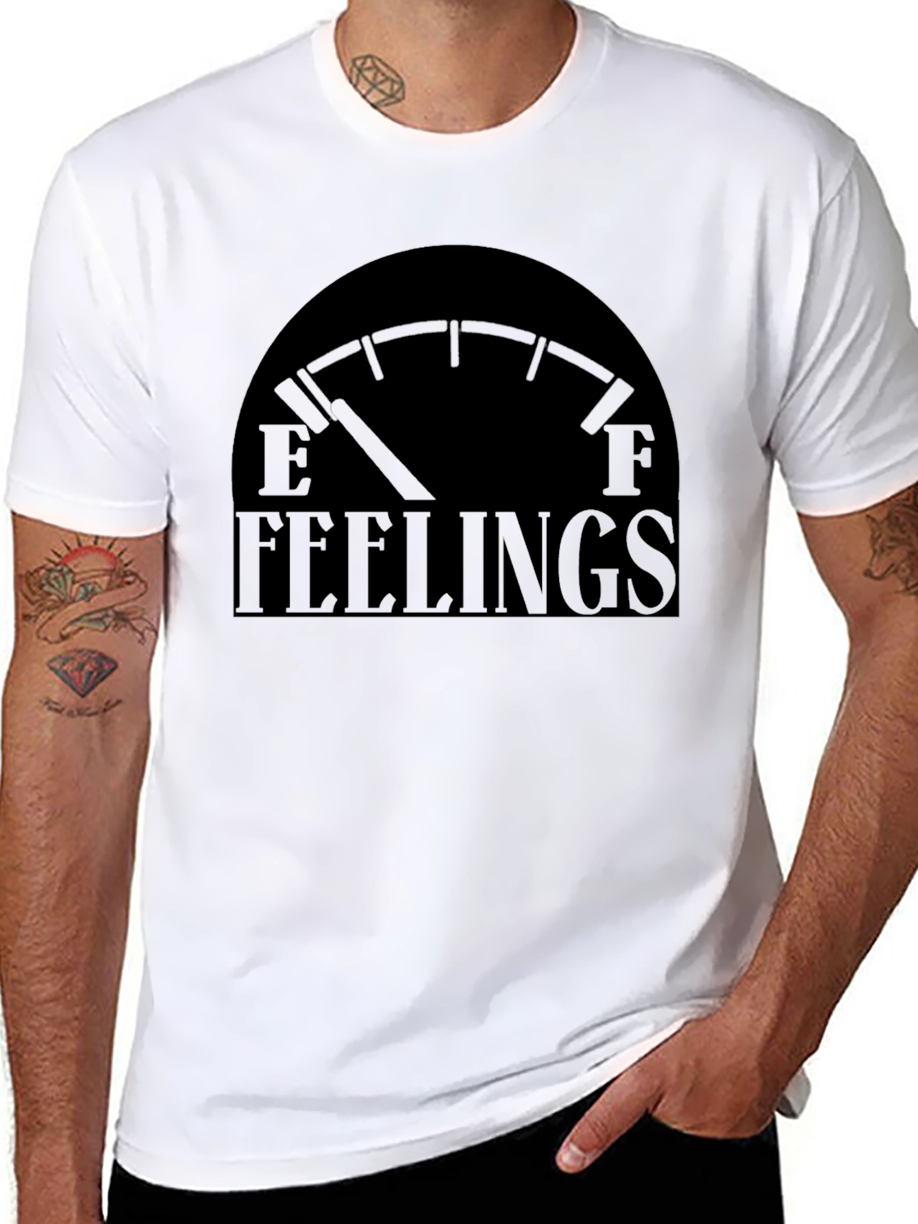 Empty Feelings Graphic T-Shirt - Soft Cotton Tee