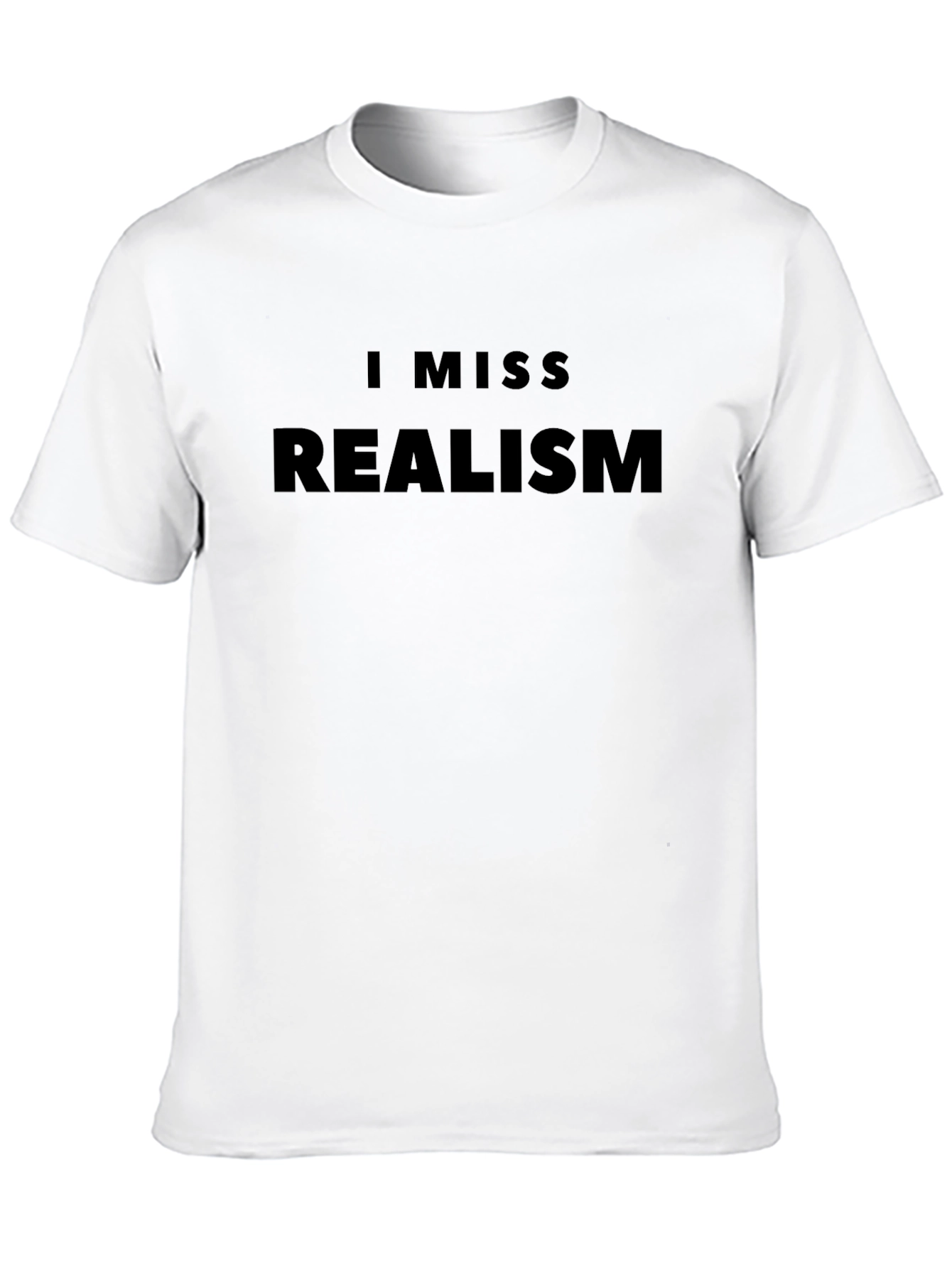 I Miss Realism Graphic Tee
